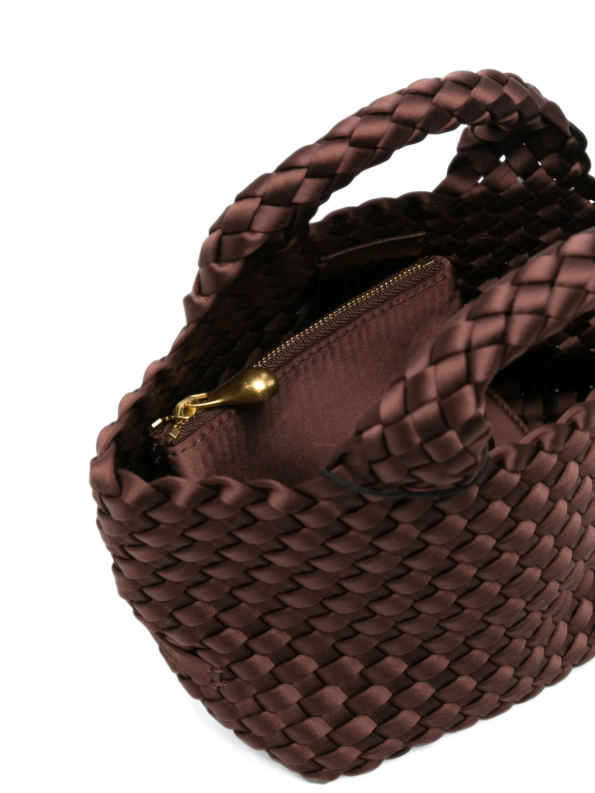 mini St. Barths woven tote bag