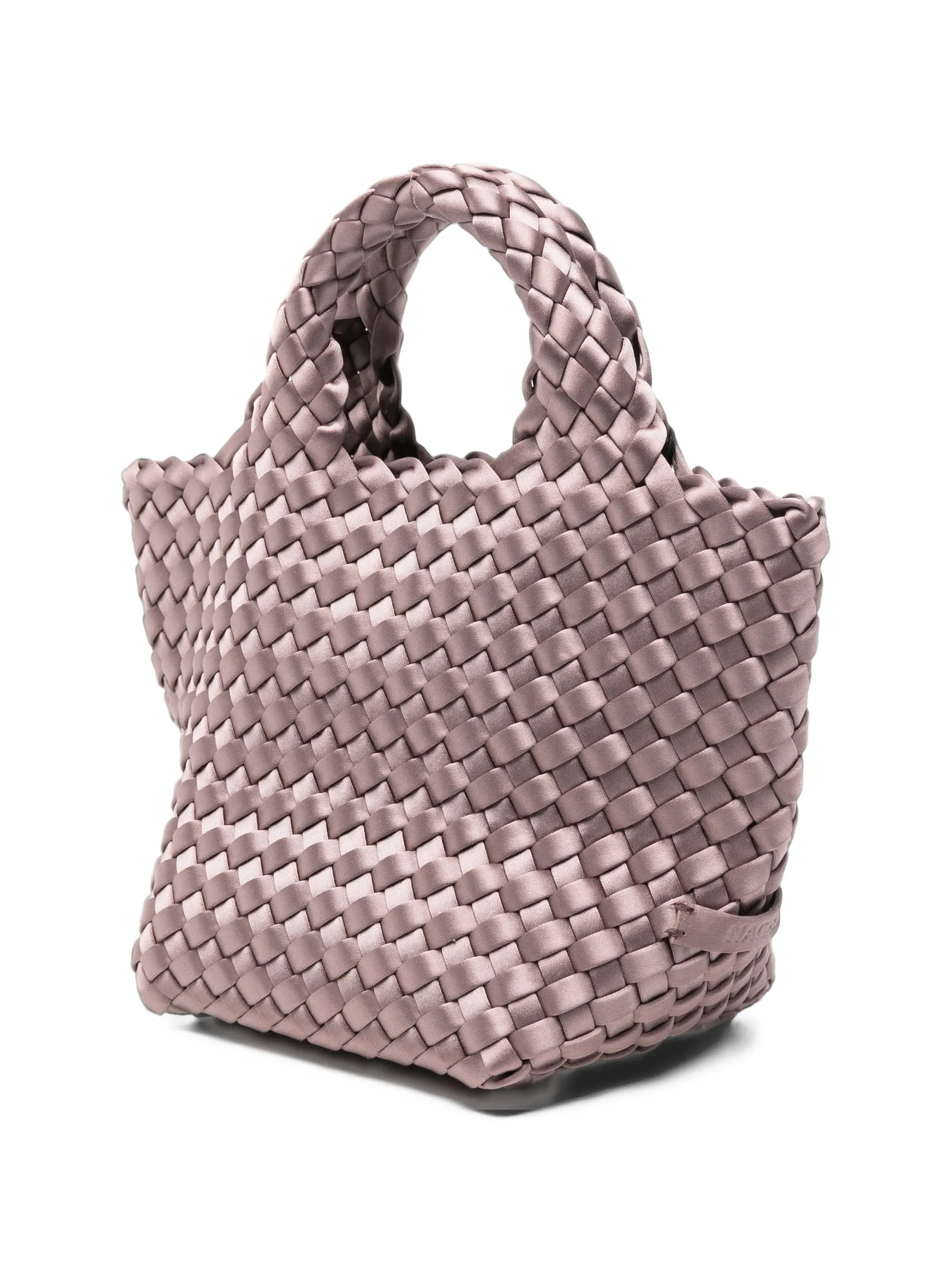 mini St. Barths satin tote bag