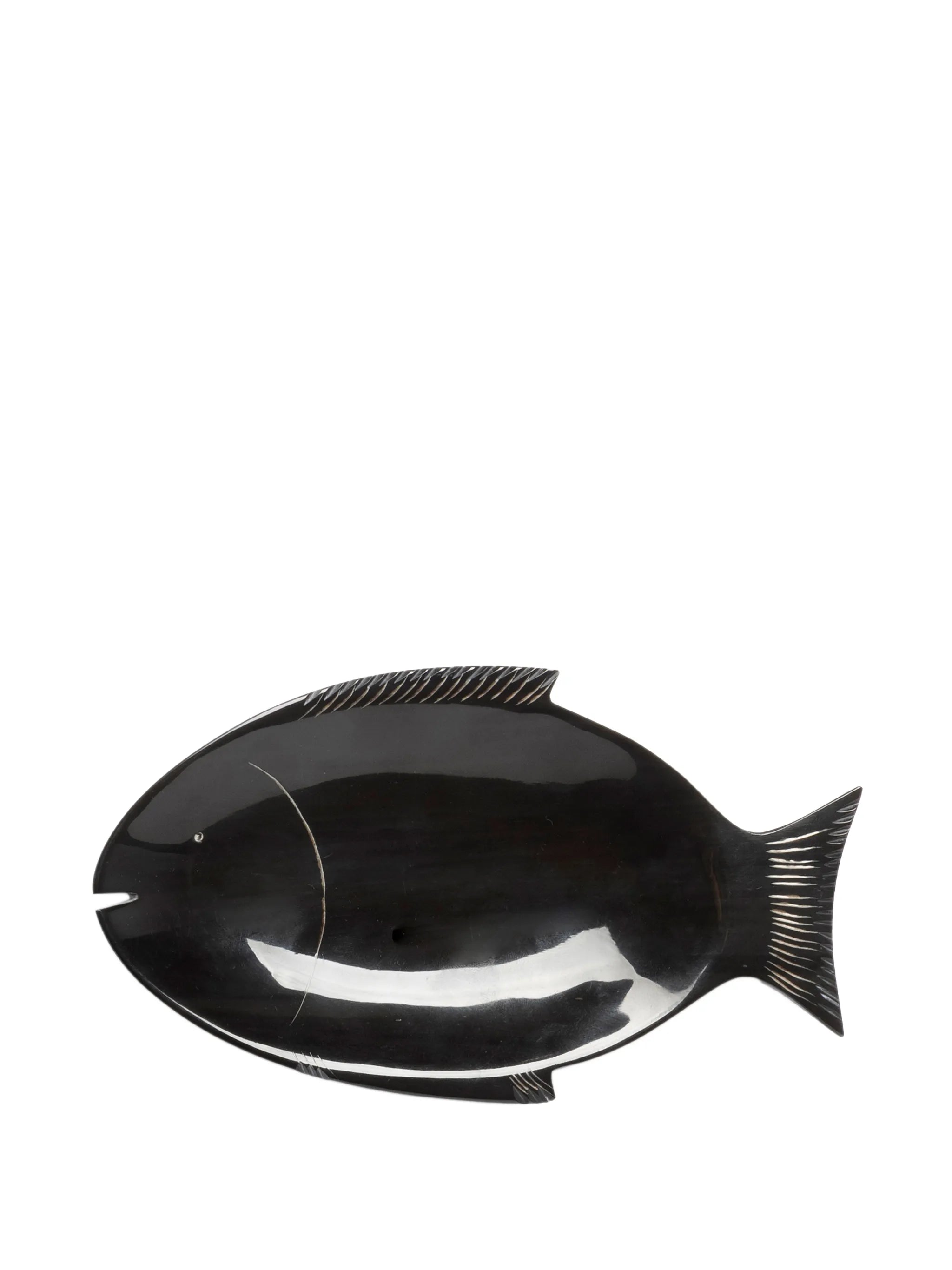 fish-shaped butter dish and knife set
