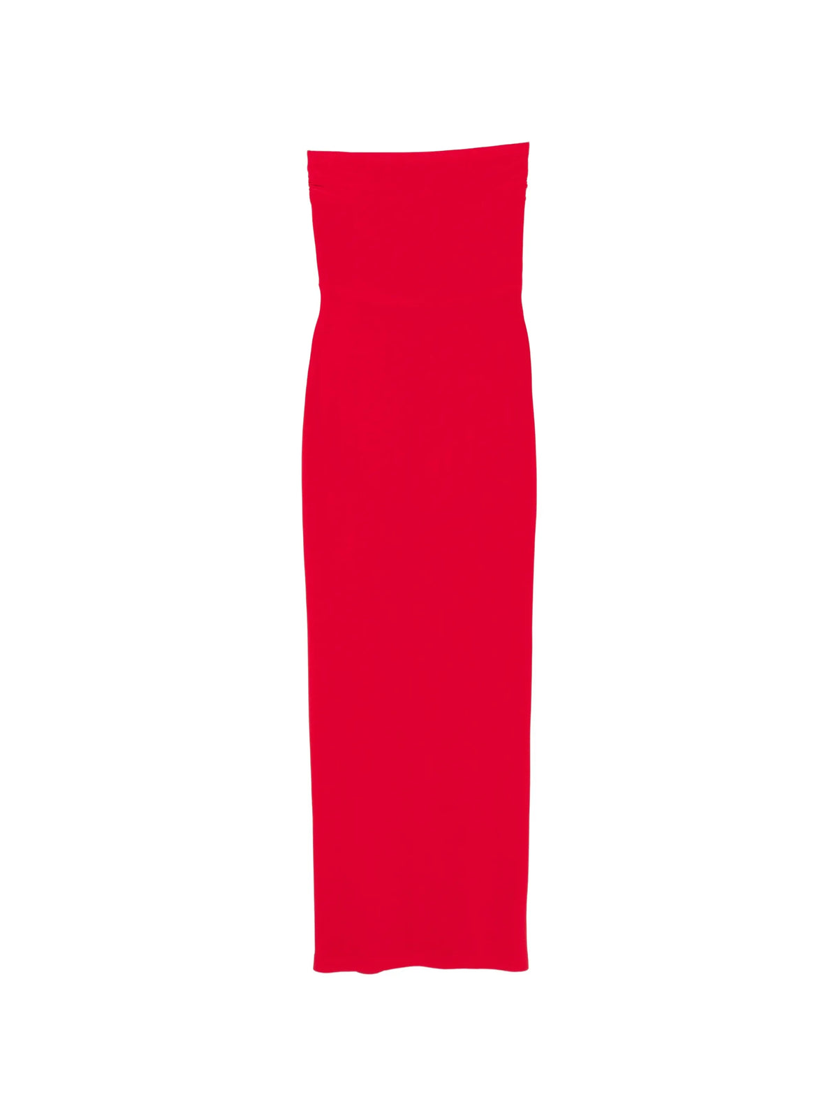 strapless maxi dress