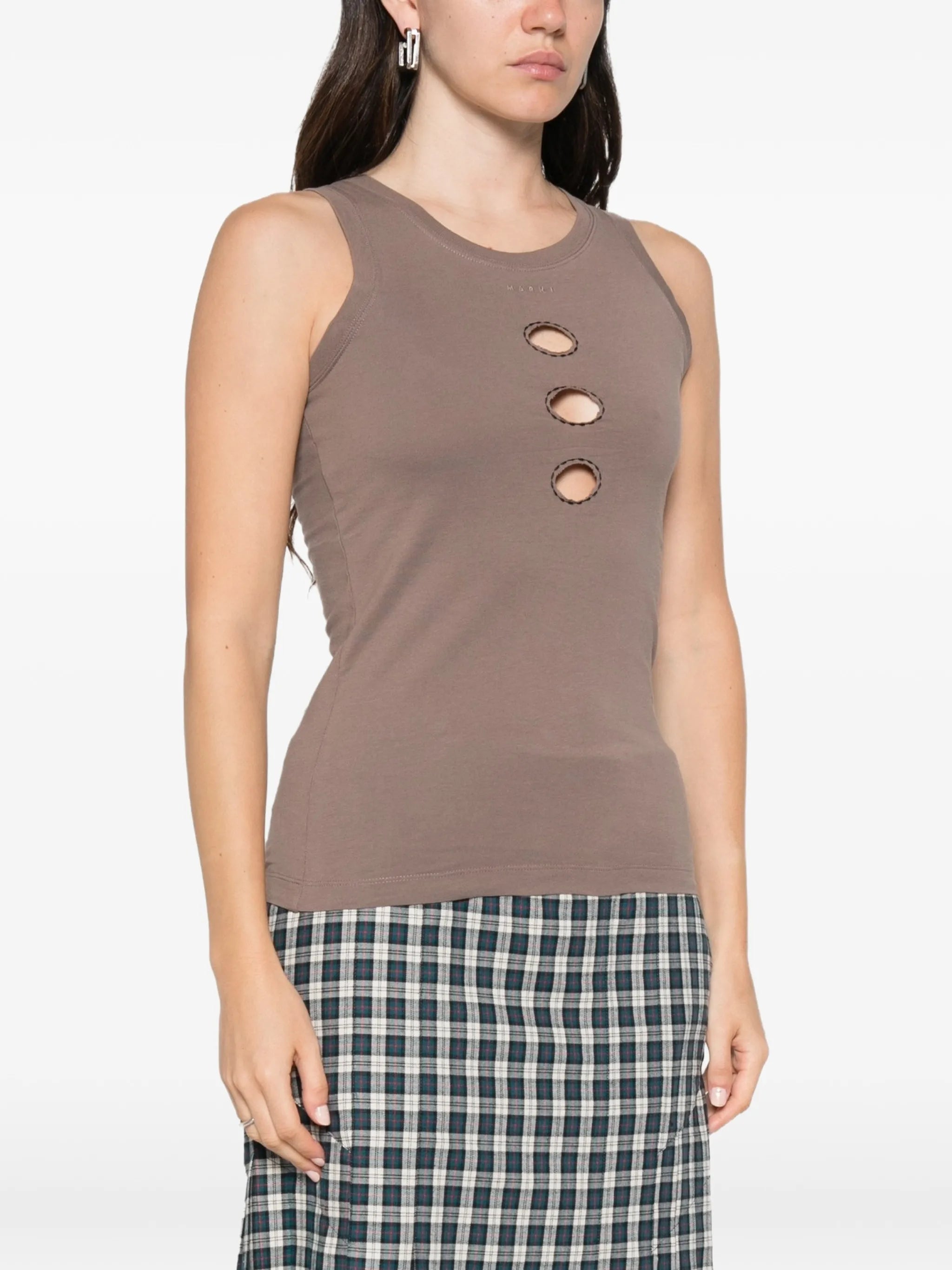 cut-out tank top