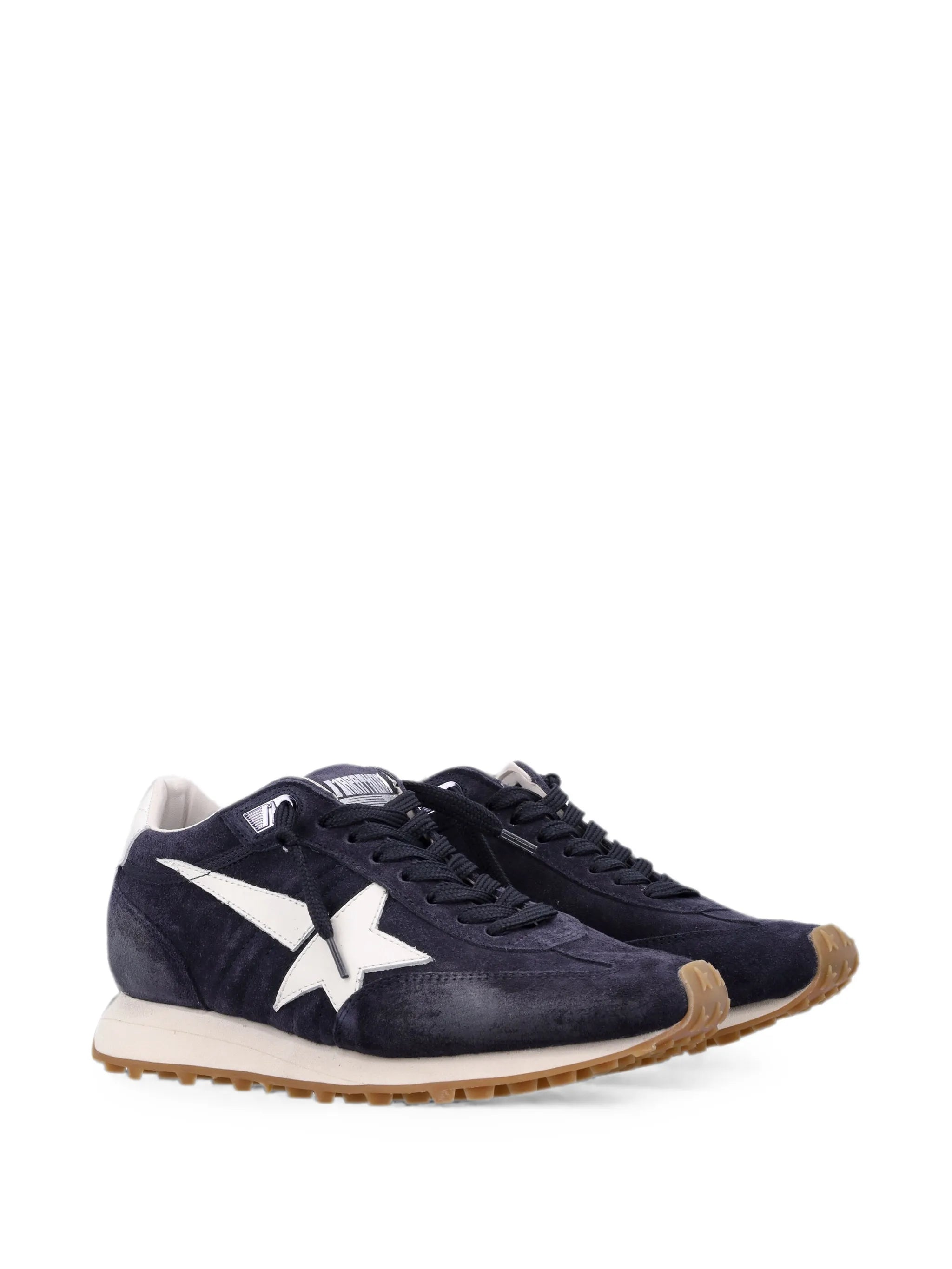 Marathon star-patch sneakers