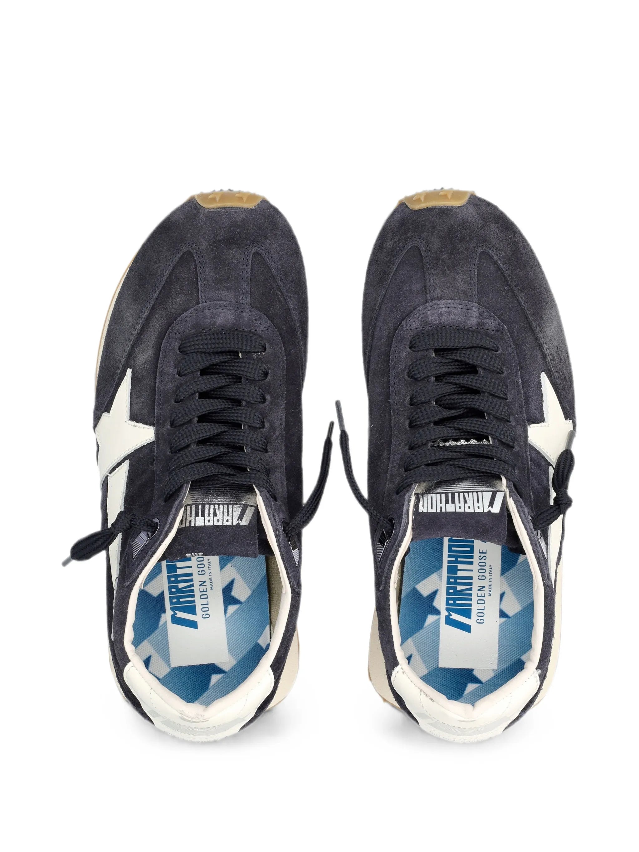 Marathon star-patch sneakers
