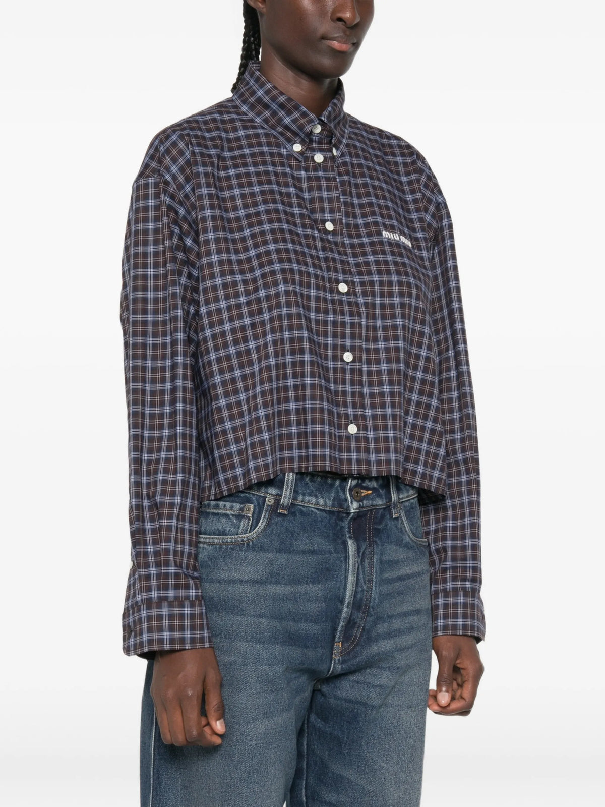 plaid shirt