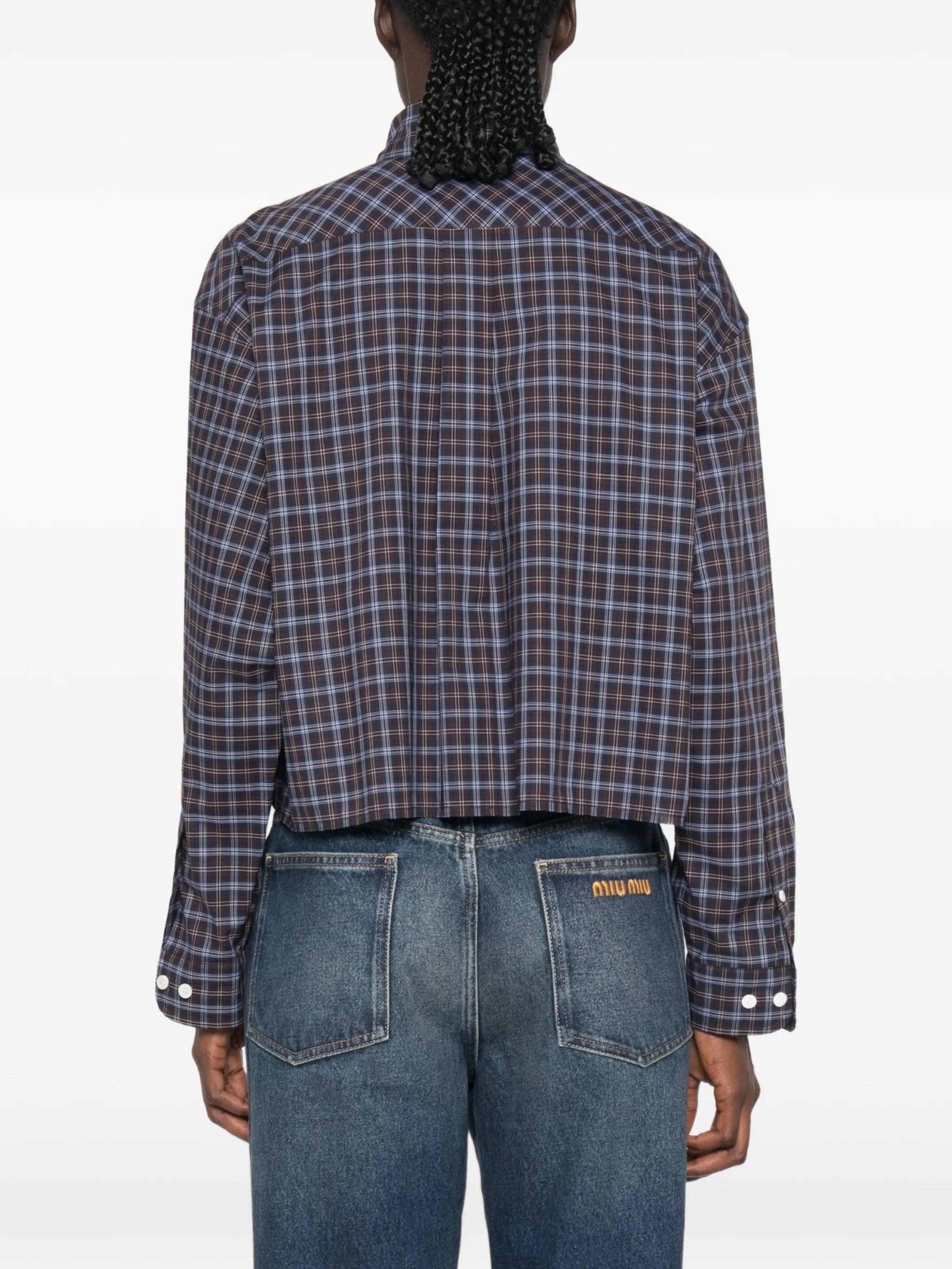plaid shirt