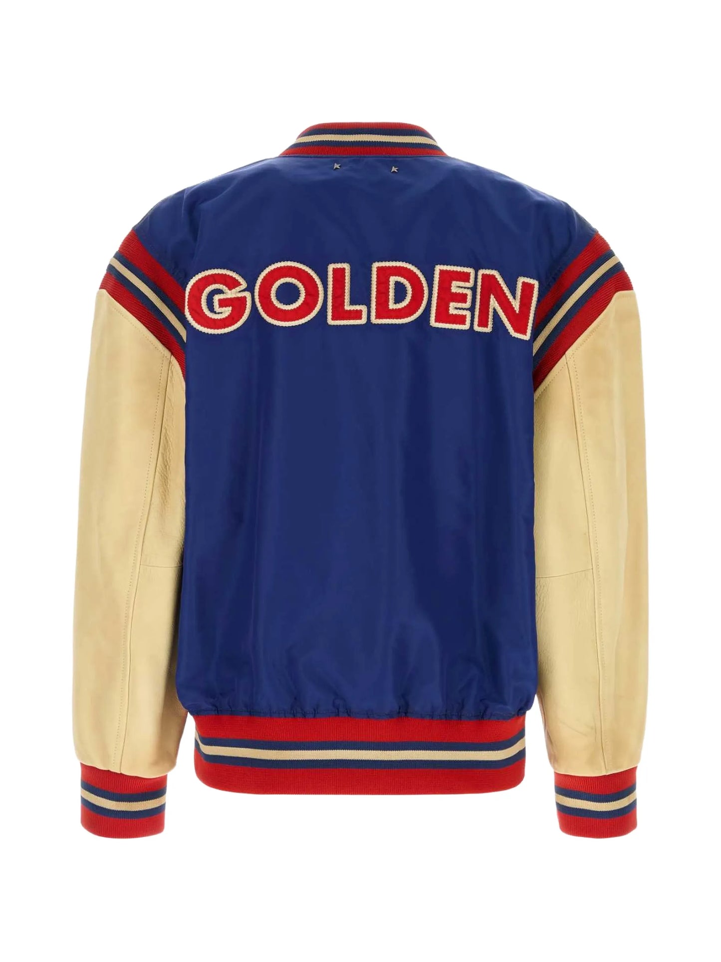 logo-patch bomber jacket
