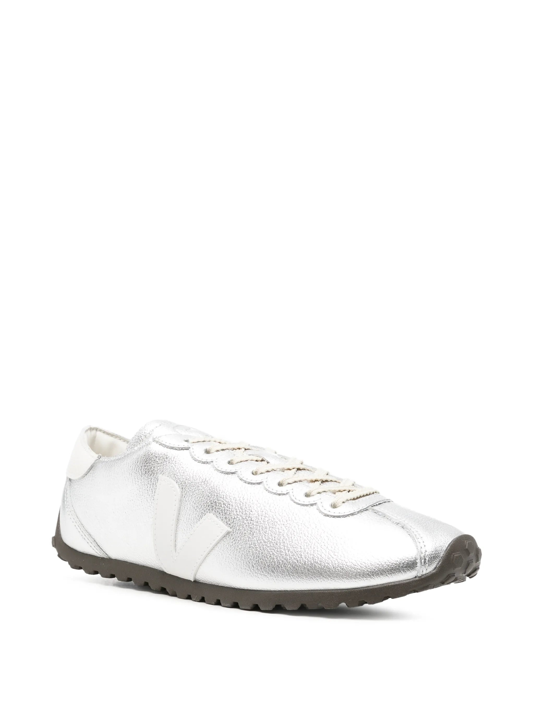 Cateyes leather sneakers