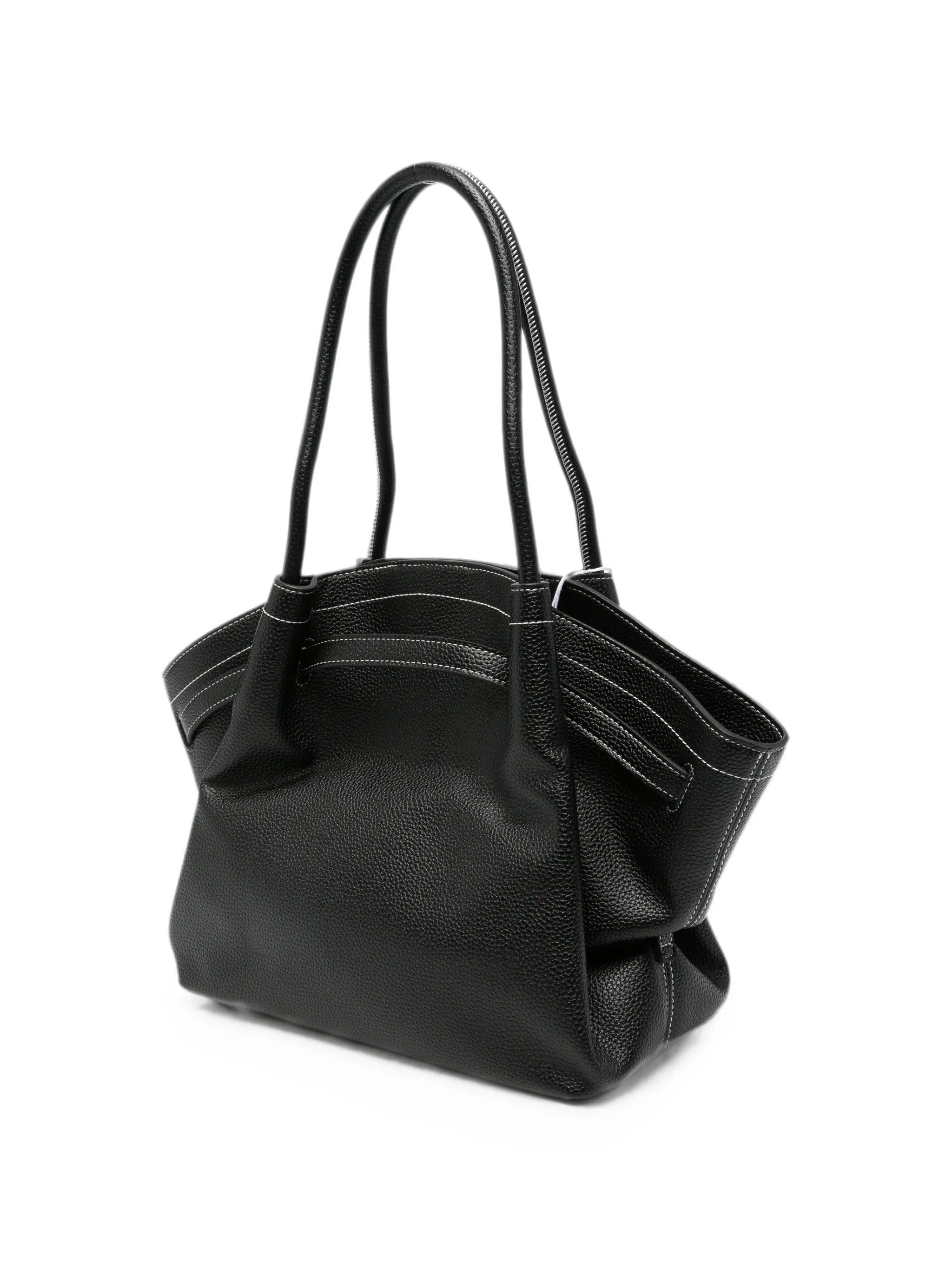medium Hana pebbled-effect tote bag