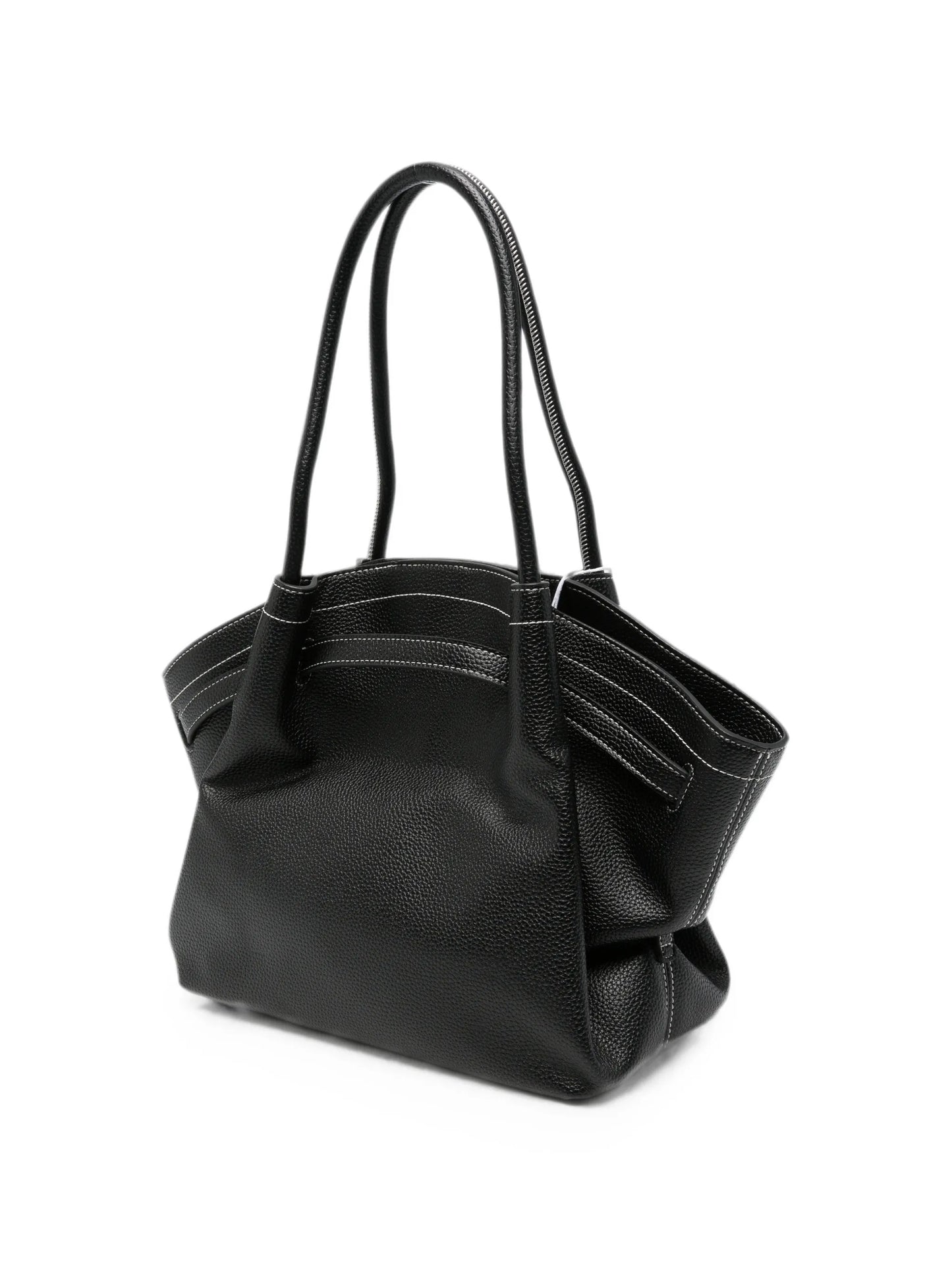 medium Hana pebbled-effect tote bag