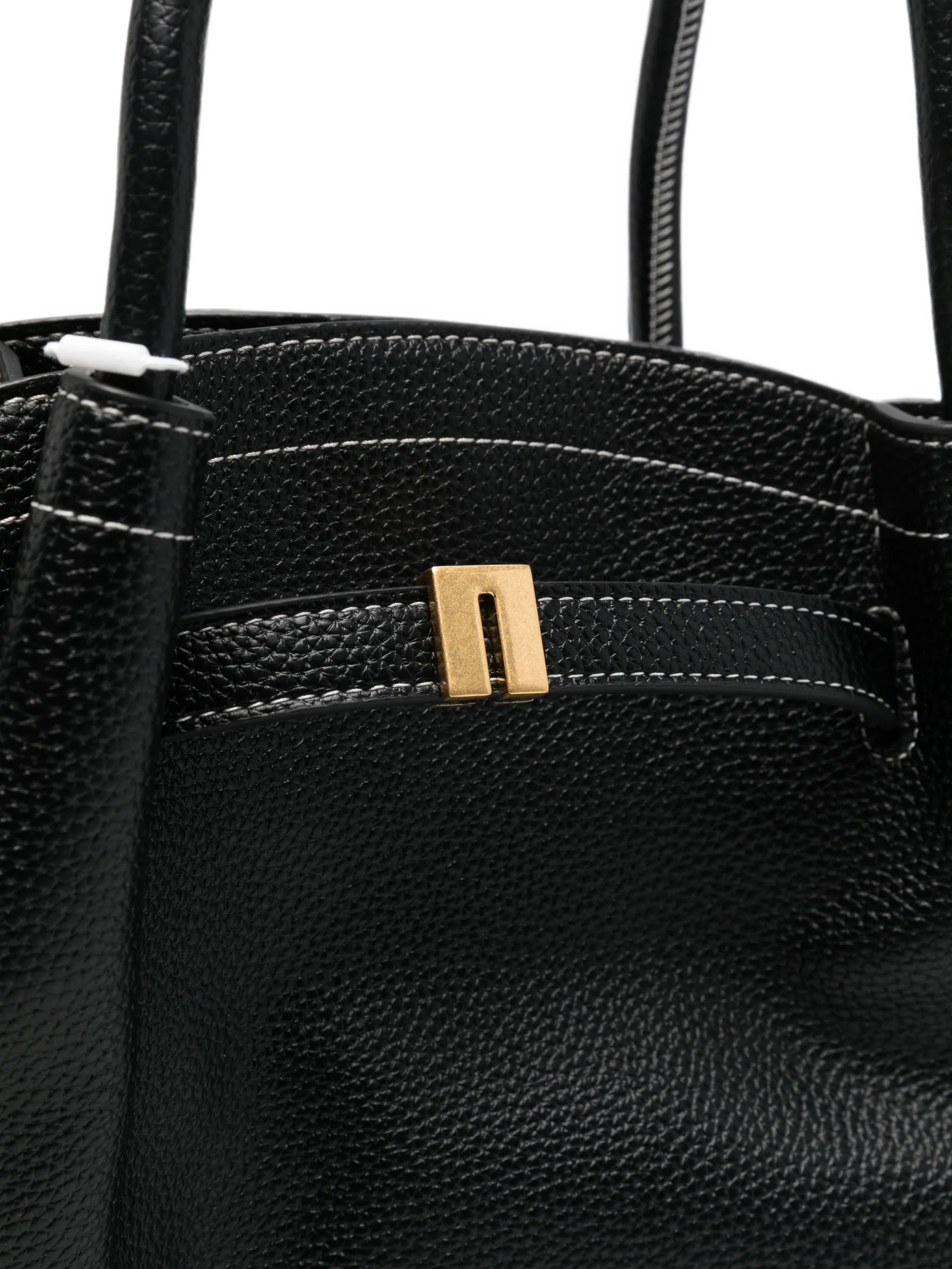medium Hana pebbled-effect tote bag