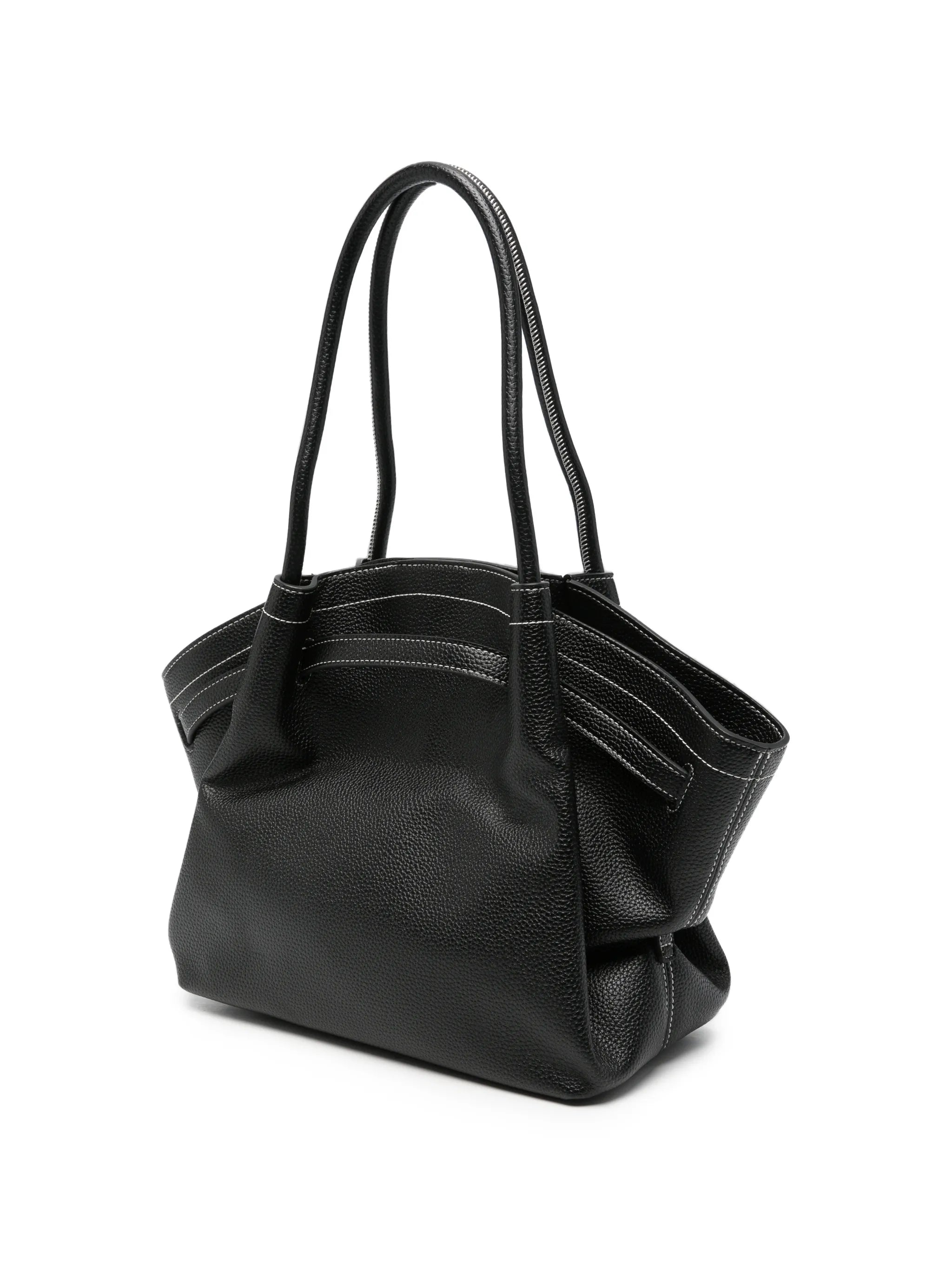 medium Hana pebbled-effect tote bag