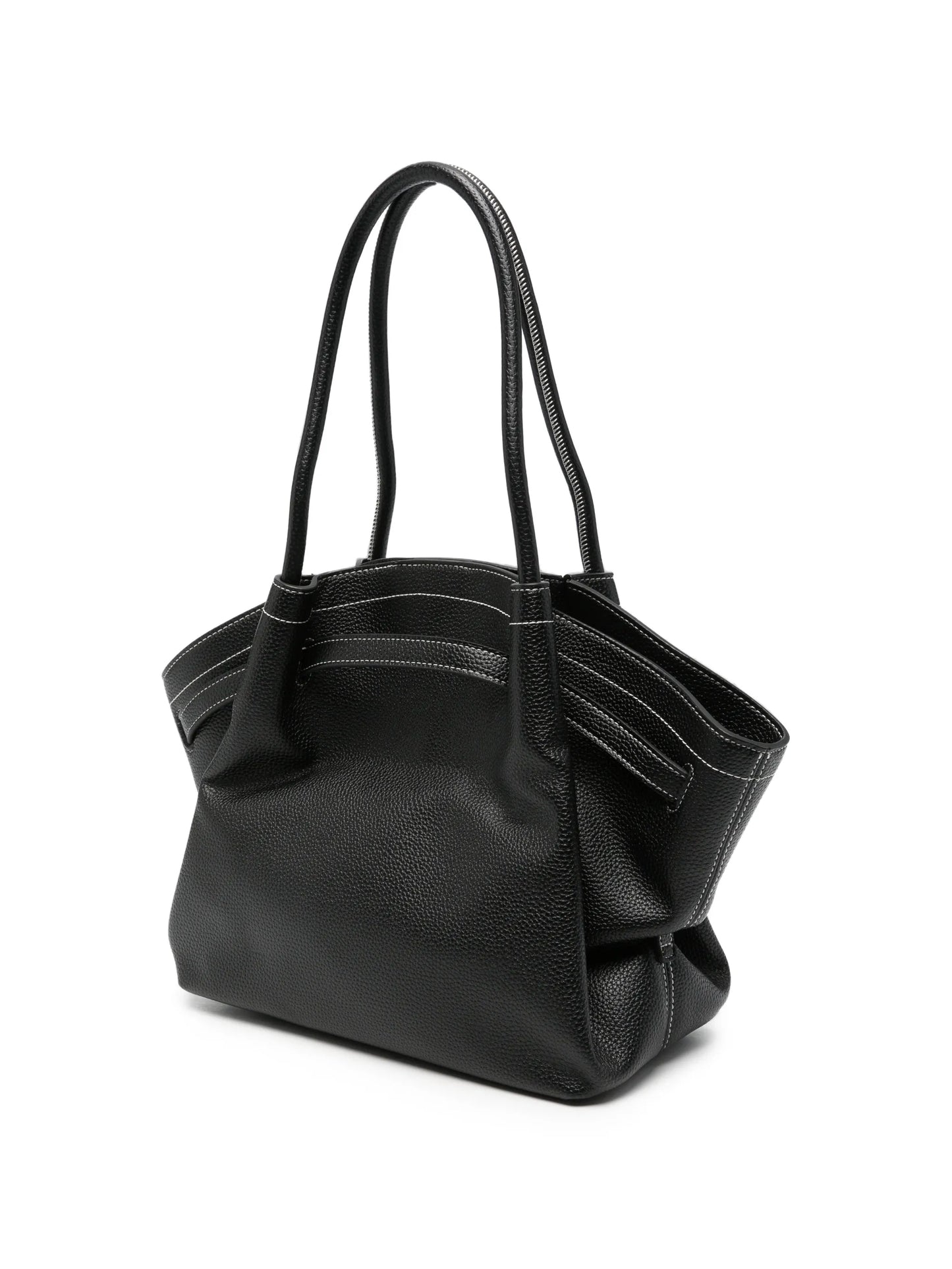 medium Hana pebbled-effect tote bag