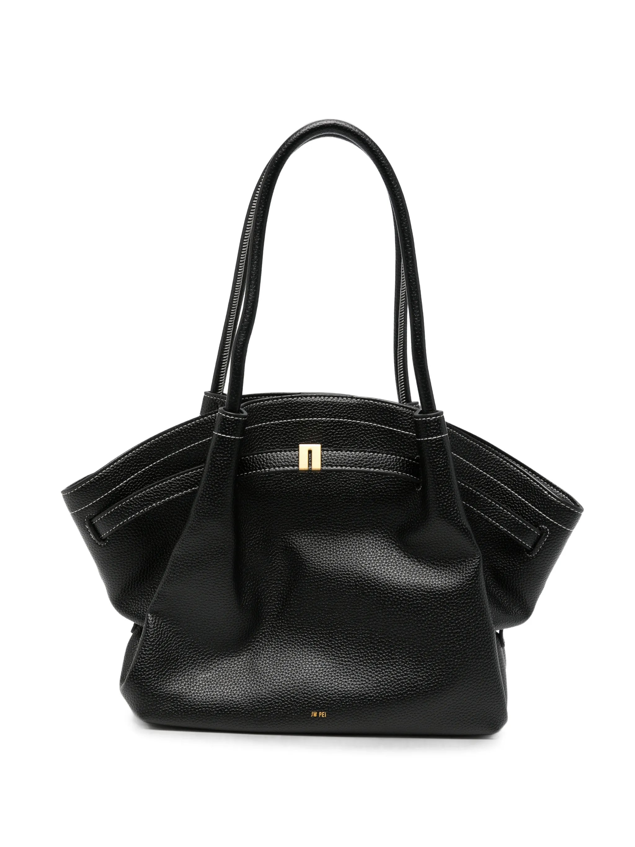 medium Hana pebbled-effect tote bag