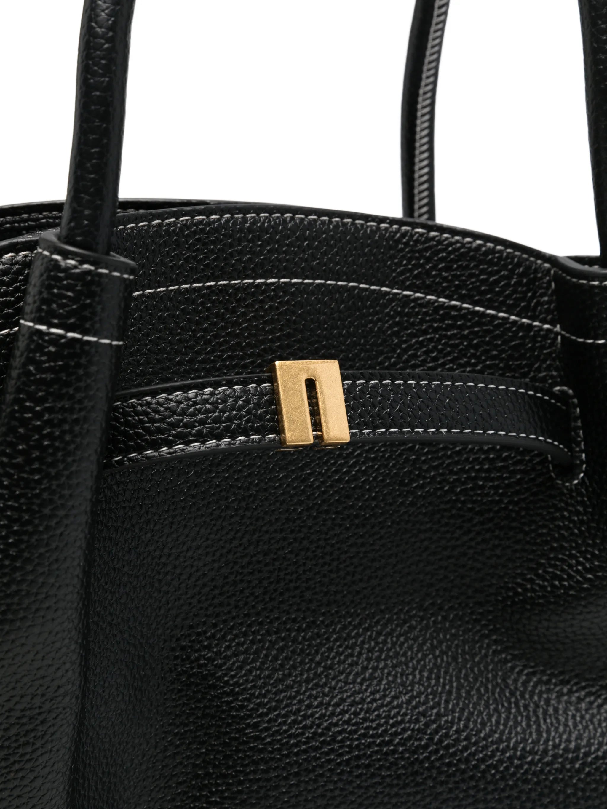 medium Hana pebbled-effect tote bag