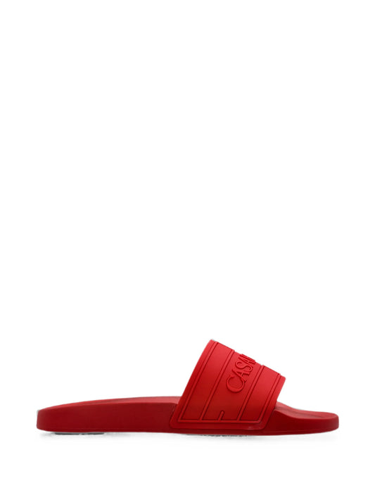 logo-embossed slides