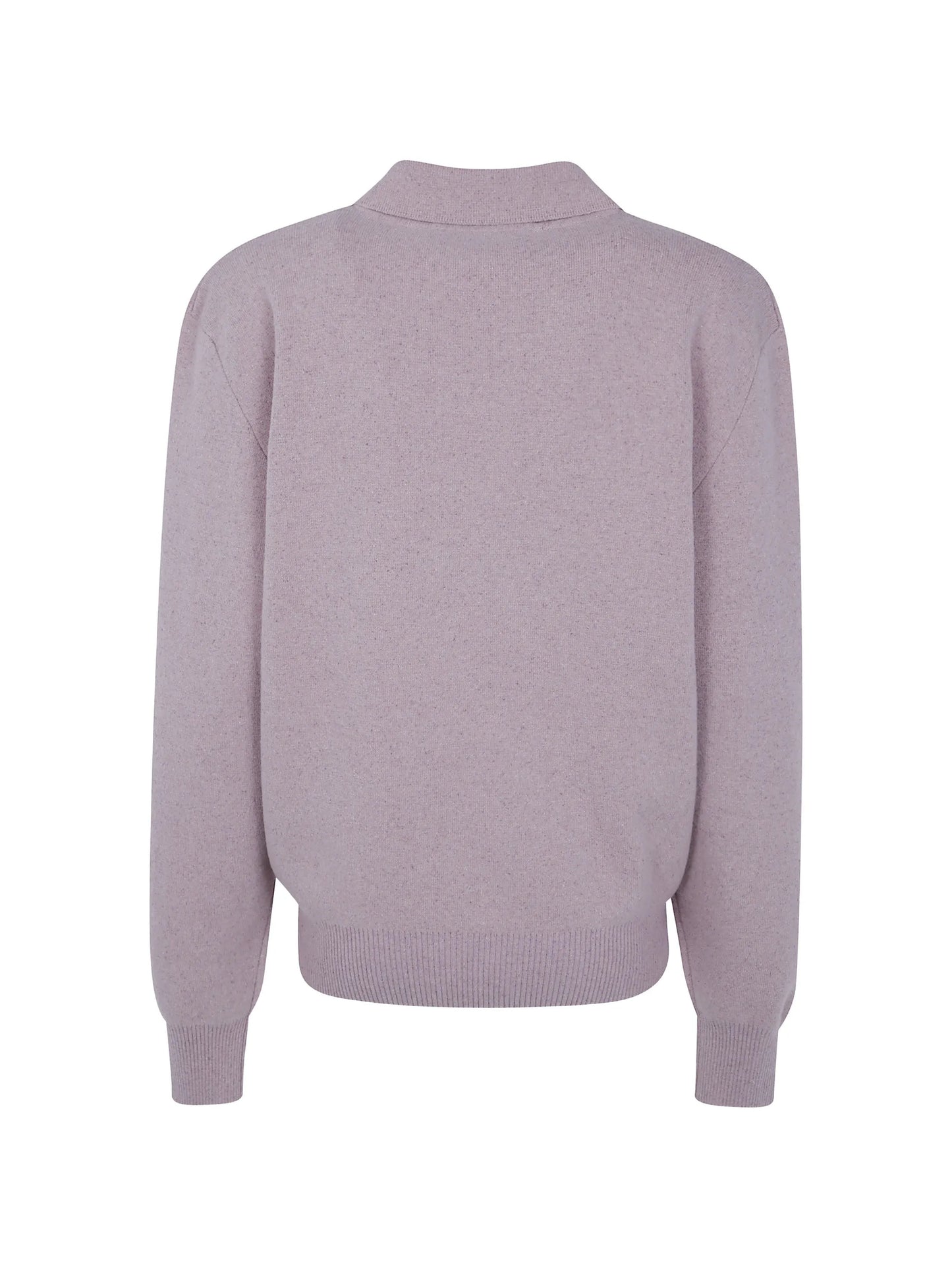 button-fastening knitted sweater