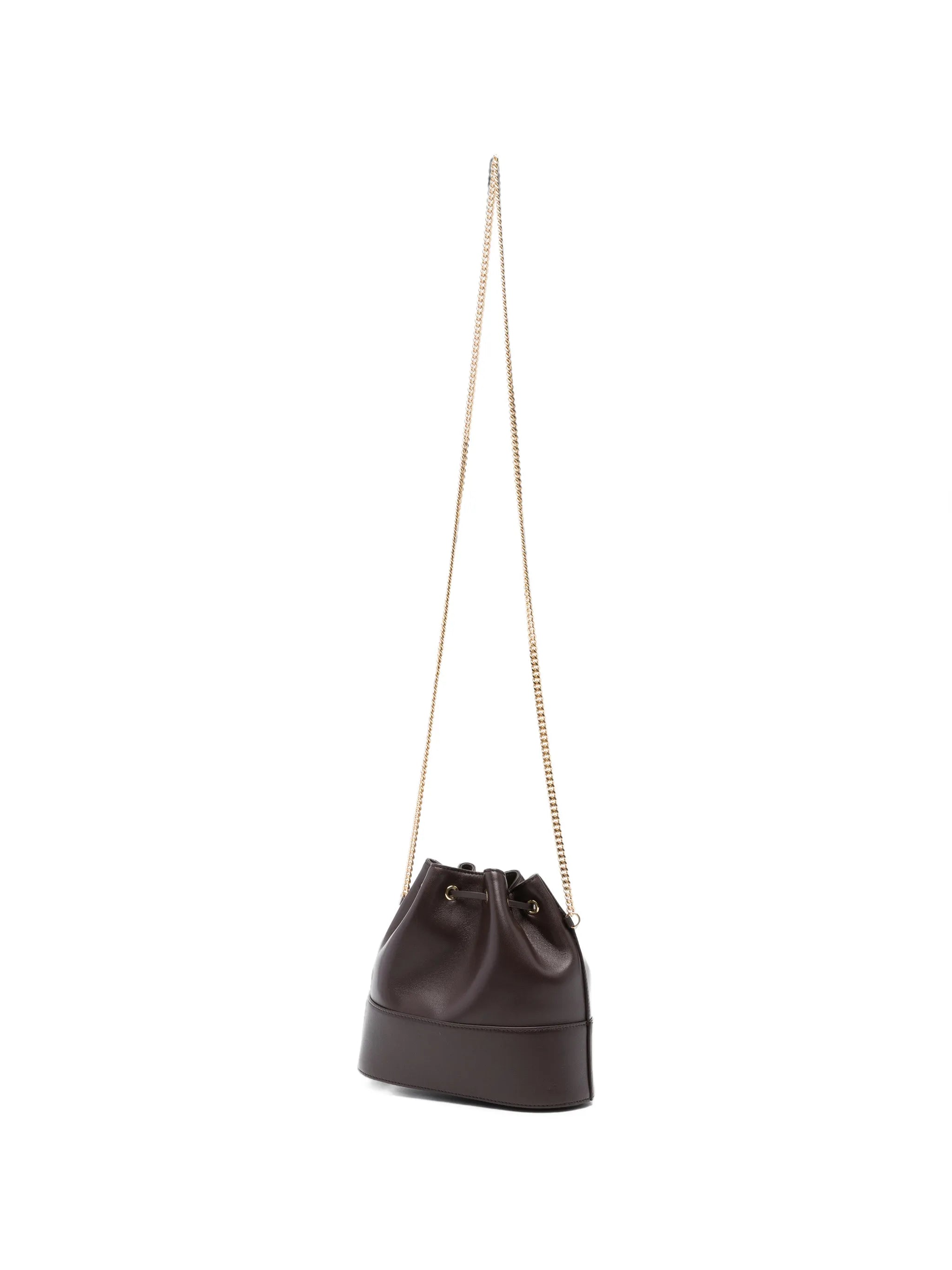 mini VLogo signature bucket bag in nappa leather