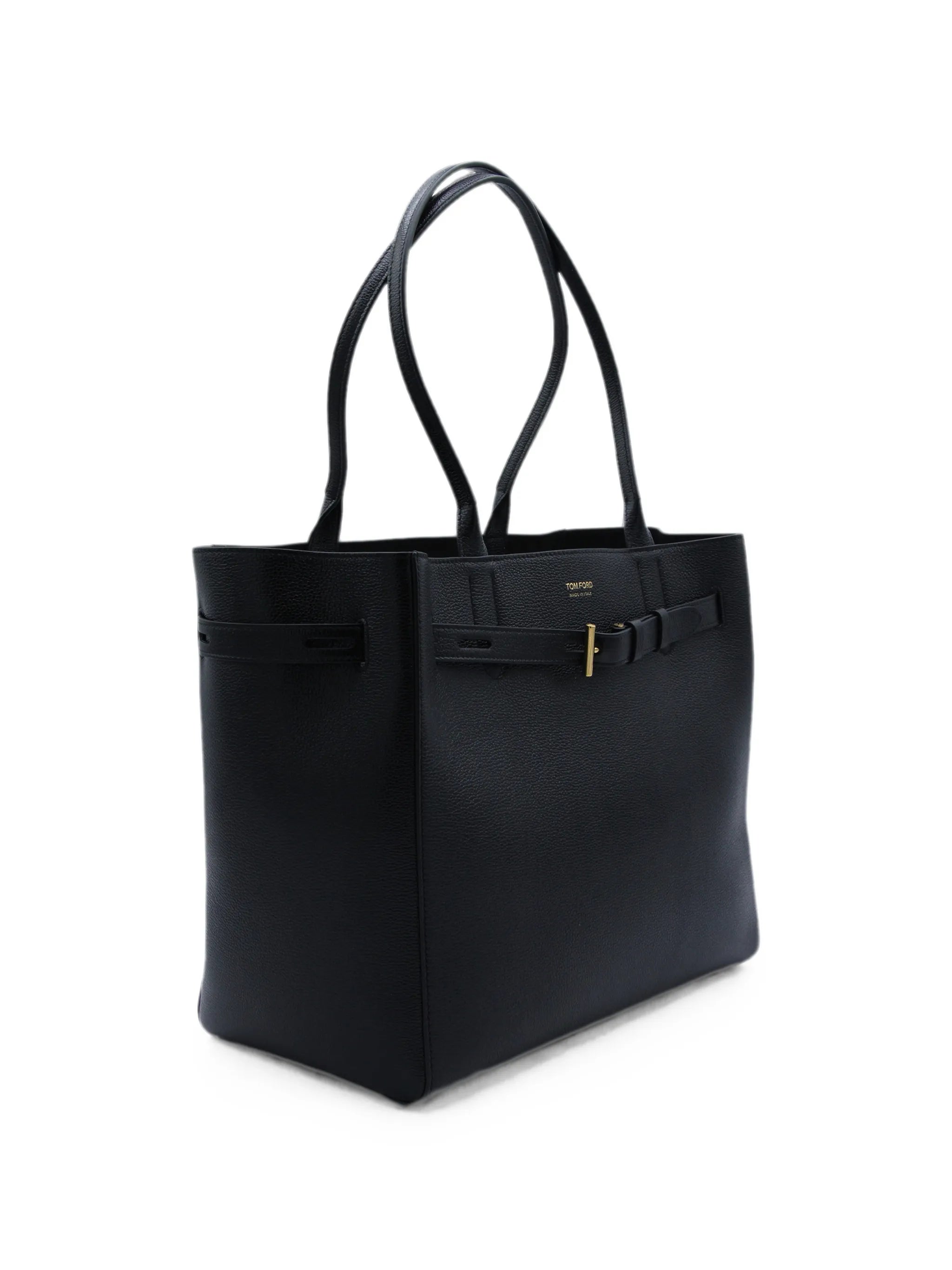 medium Audrey grained leather tote bag