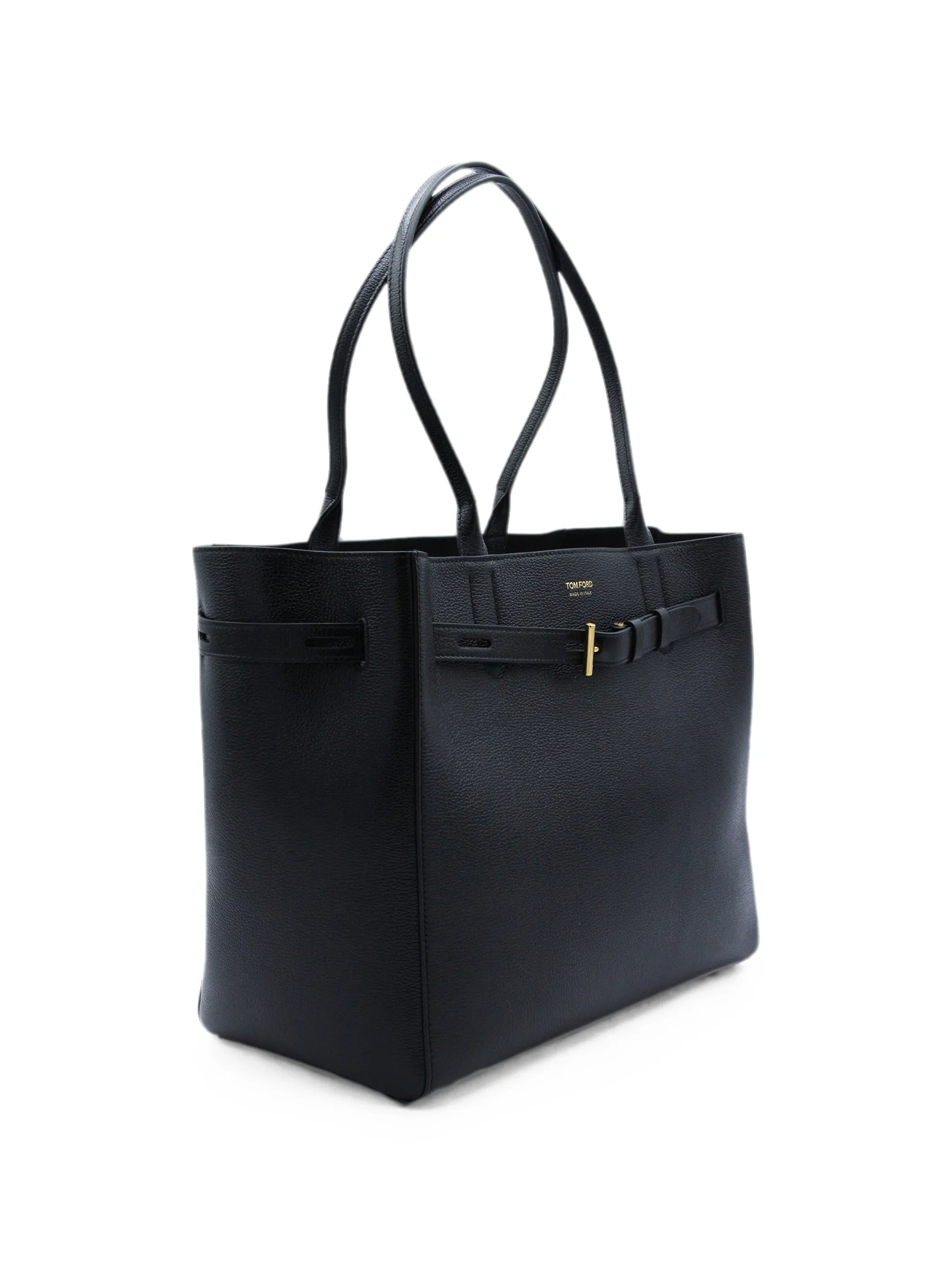 medium Audrey grained leather tote bag