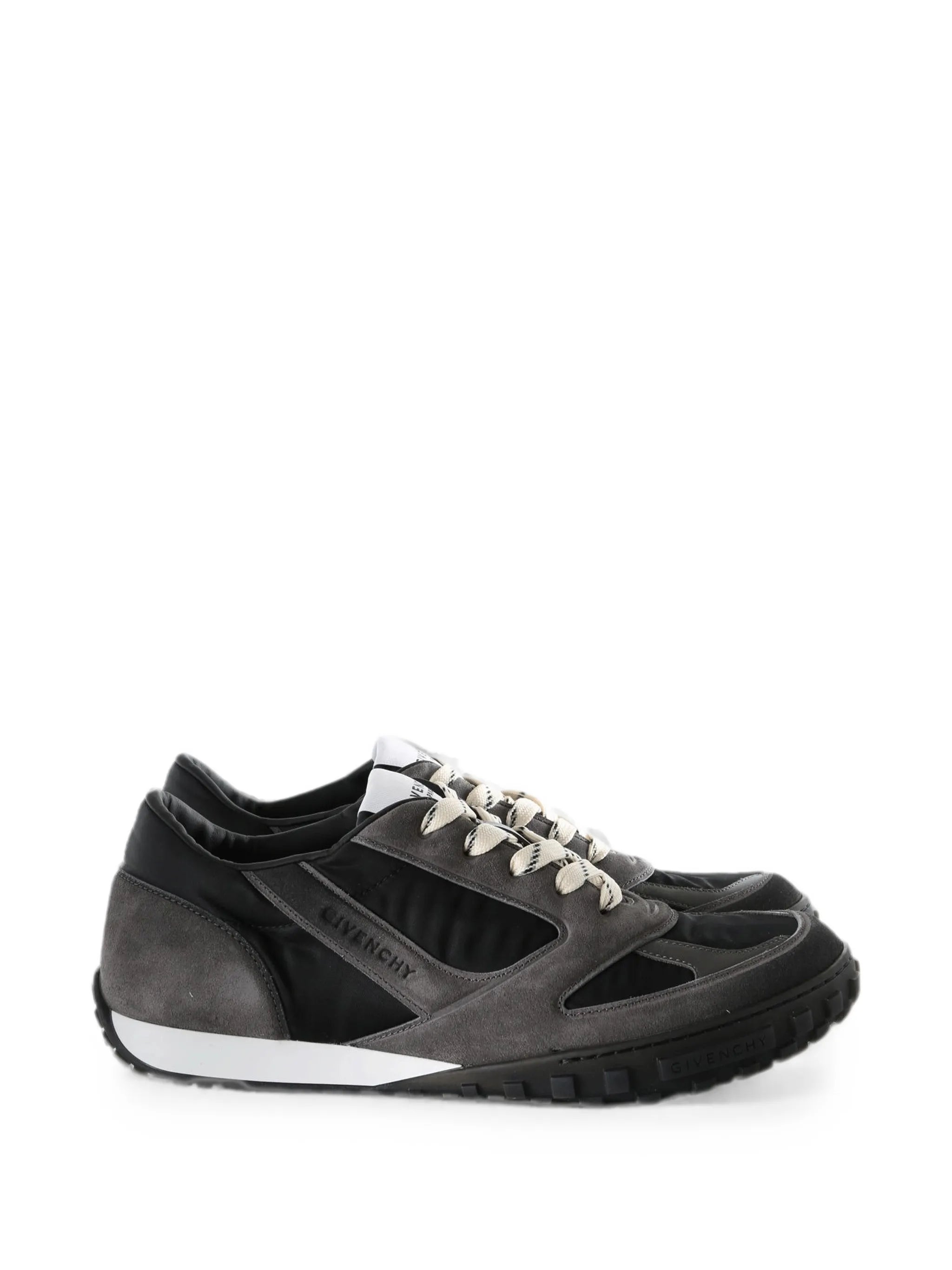 Glide sneakers in nylon and suede