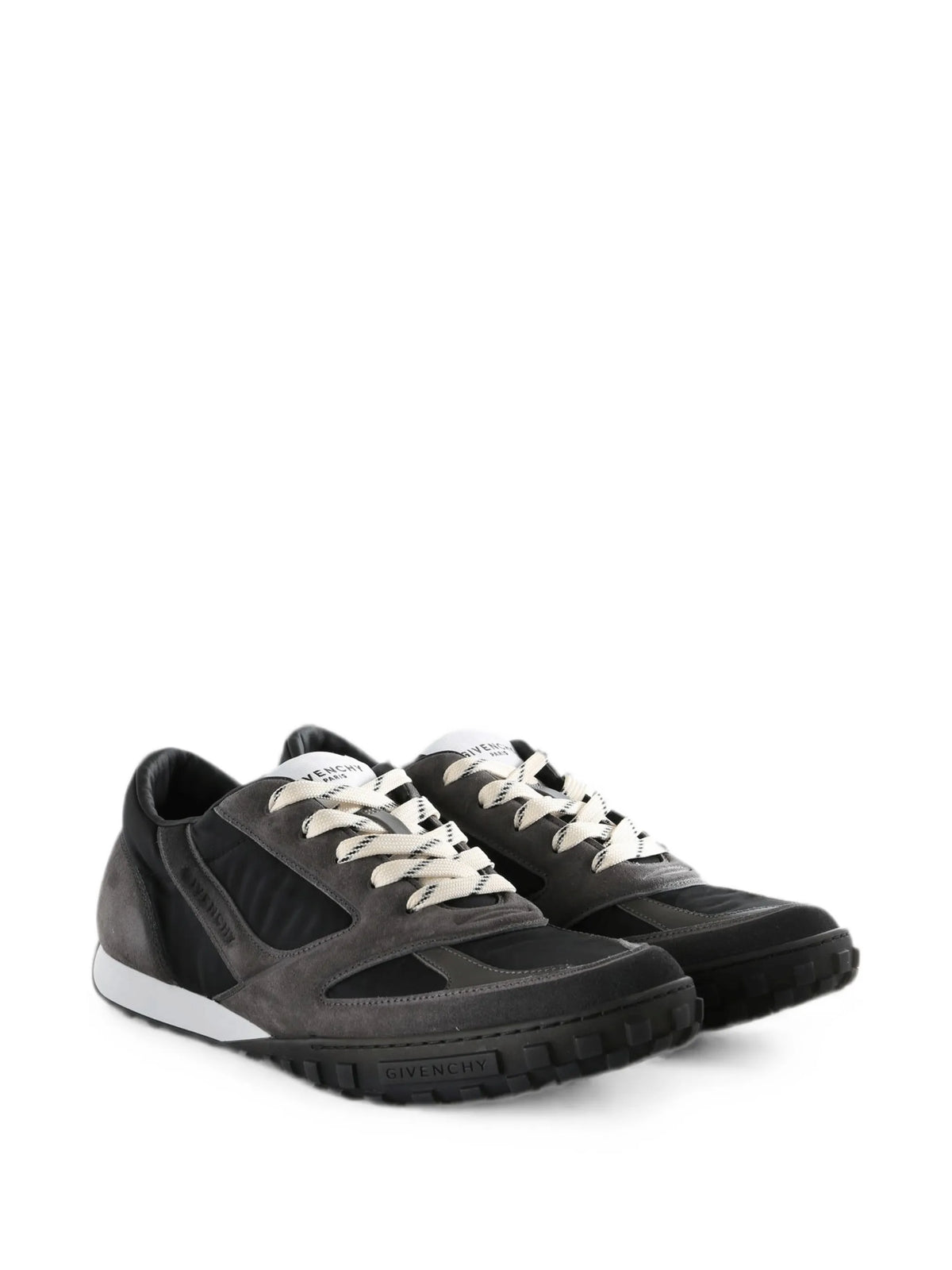 Glide sneakers in nylon and suede