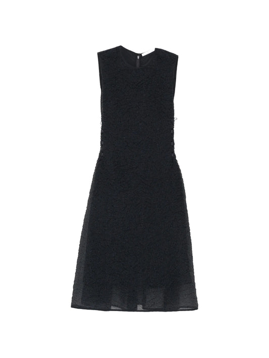 Floria Brodia matelassé midi dress