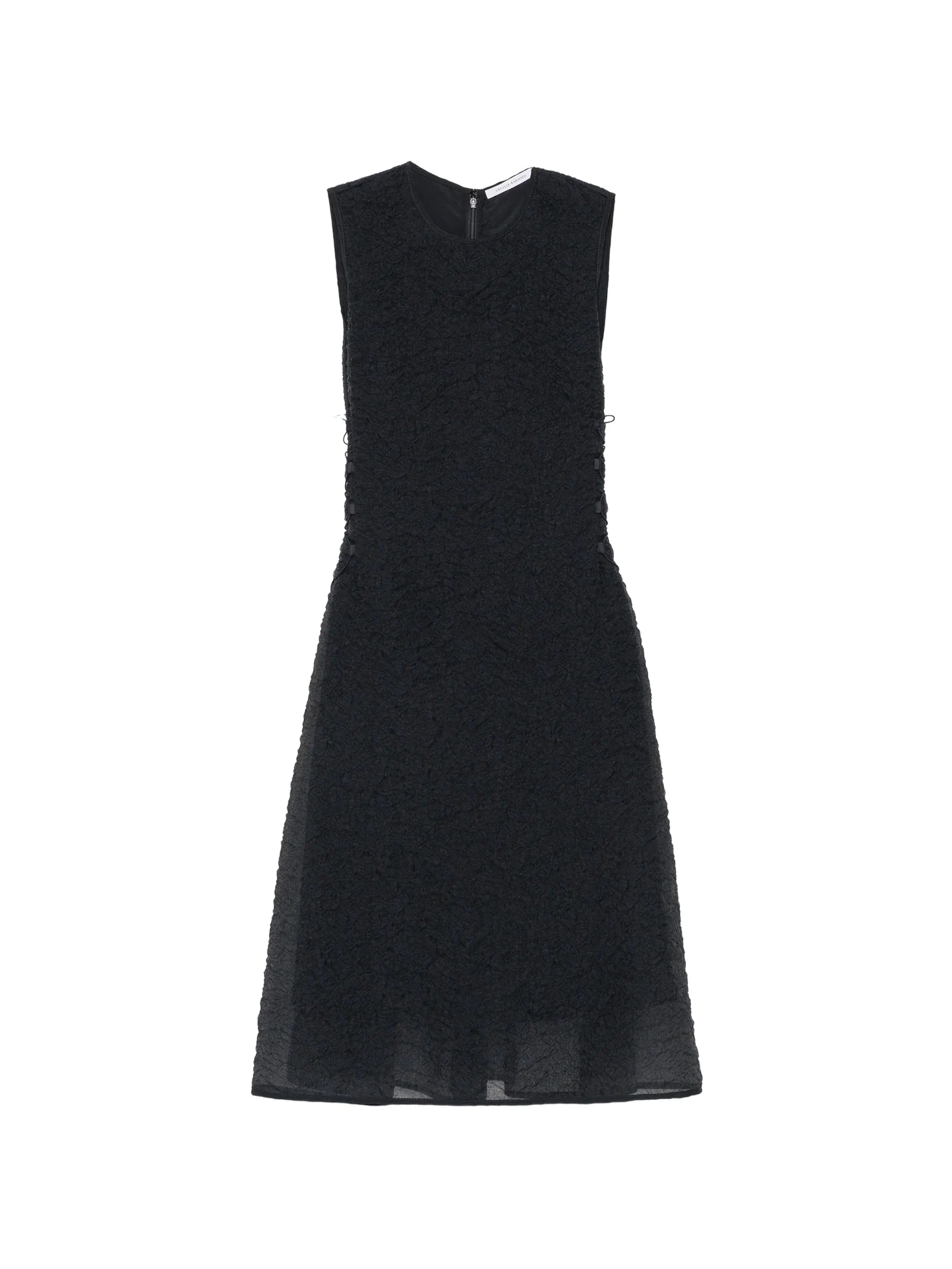 Floria Brodia matelassé midi dress