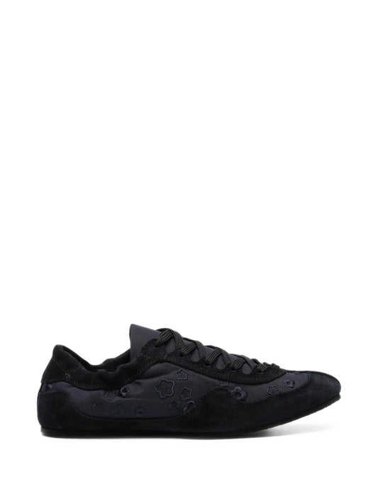 Blaise floral-embroidered sneakers