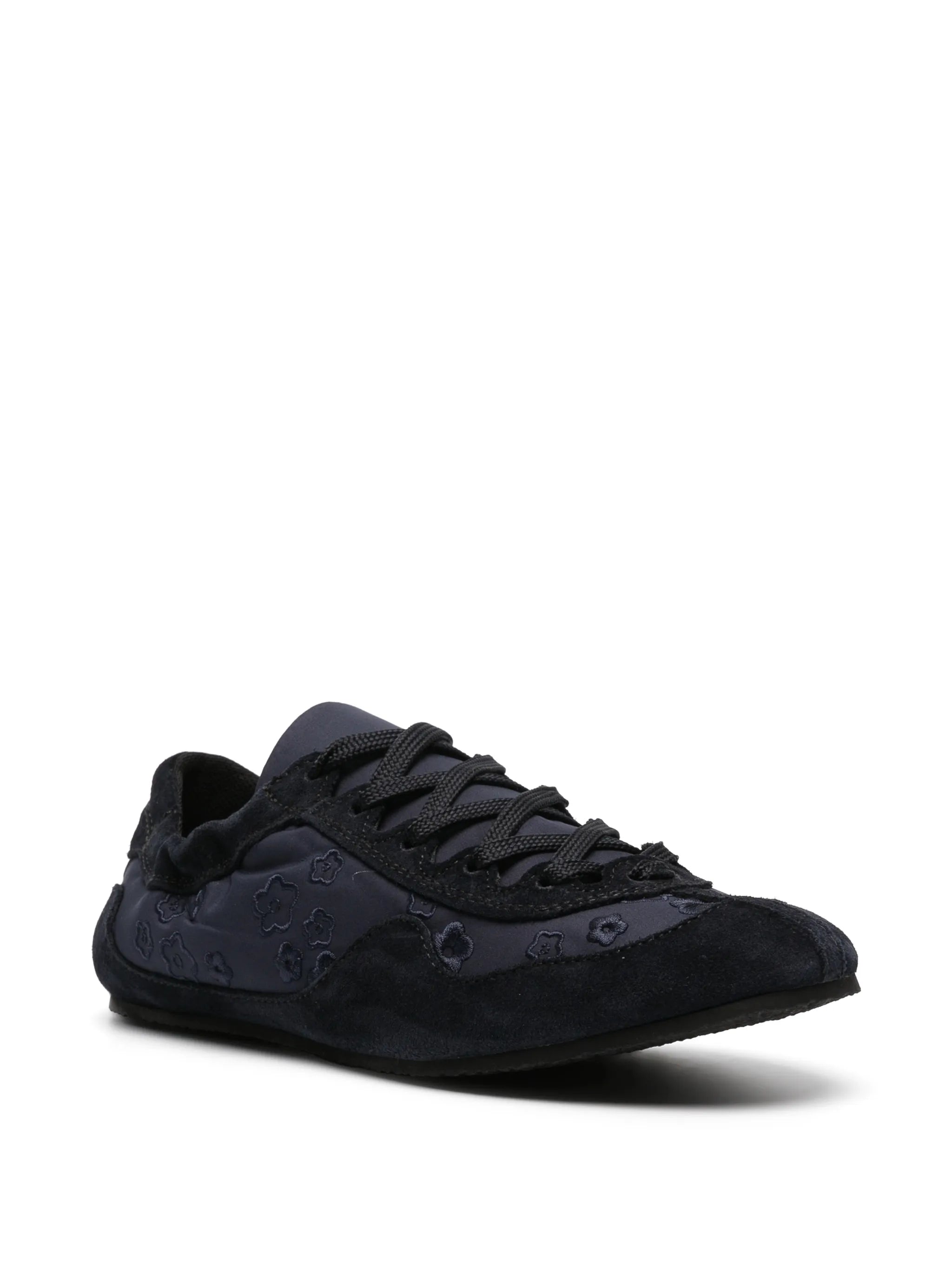Blaise floral-embroidered sneakers
