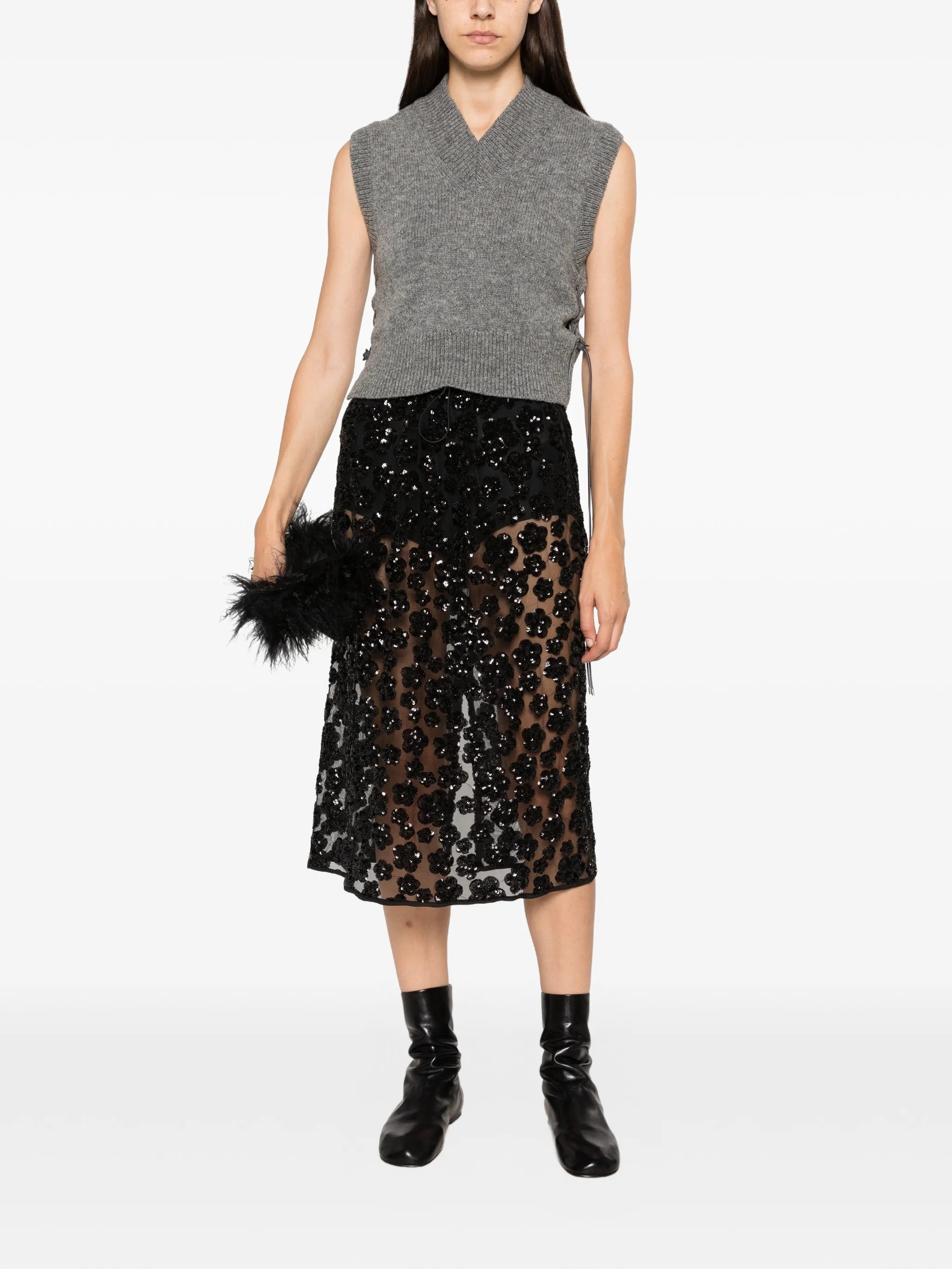 Fleetwood lace-up vest