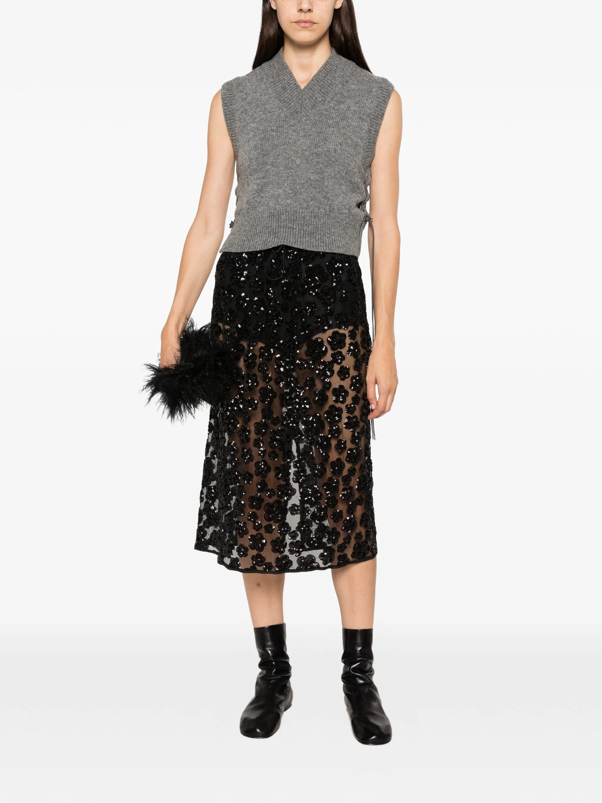 Fleetwood lace-up vest