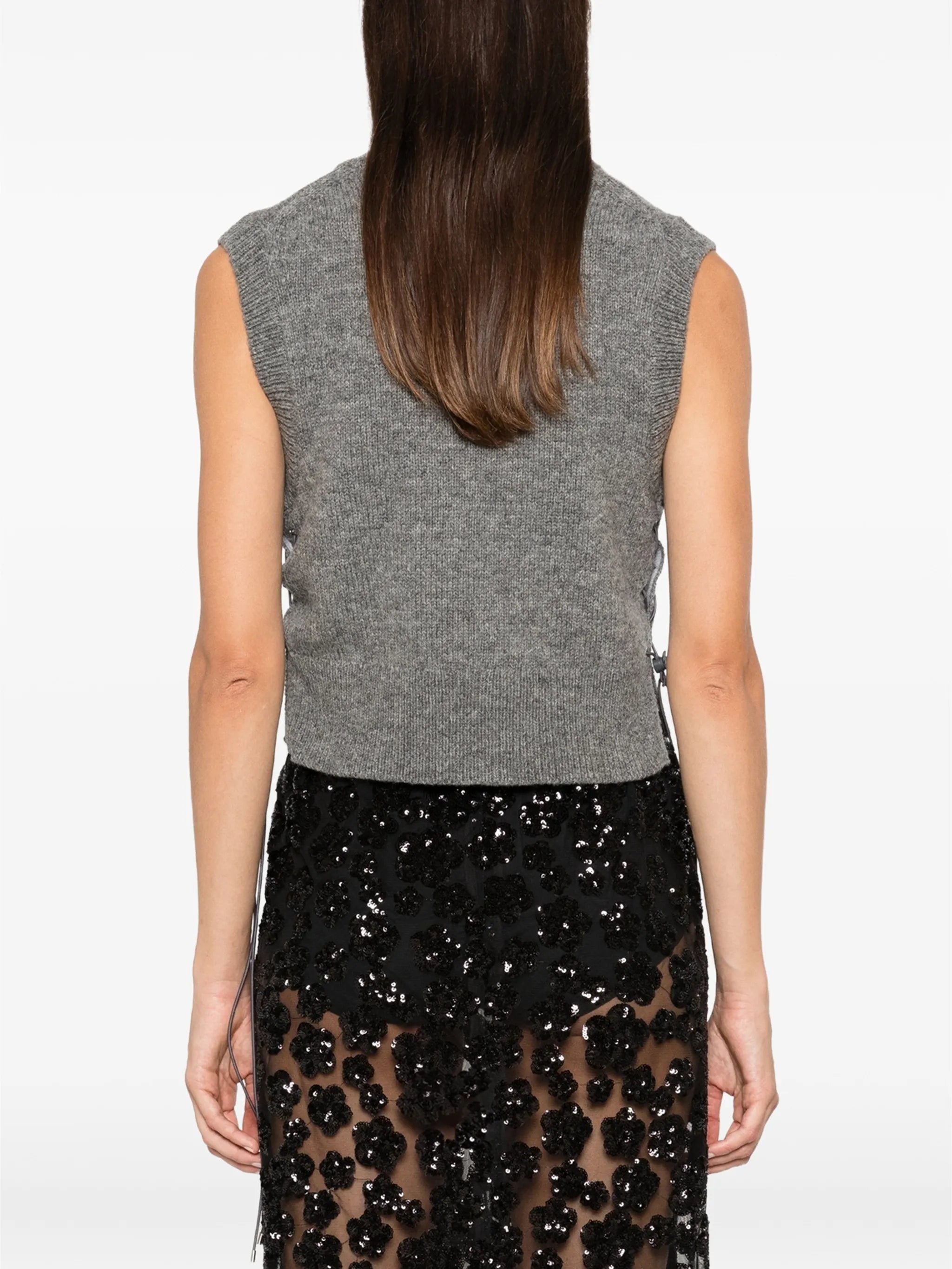 Fleetwood lace-up vest