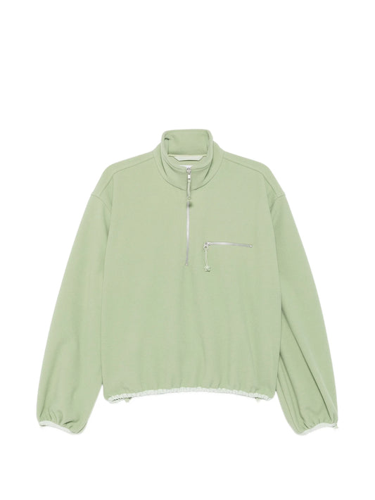 Frederik half-zip fleece sweatshirt