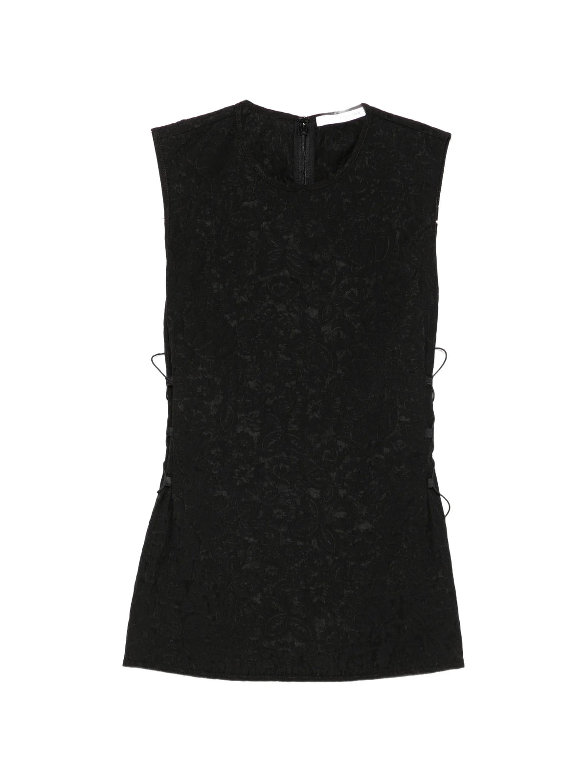 Fellen matelassé peplum top
