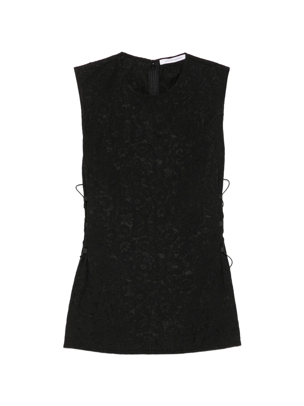 Fellen textured peplum top