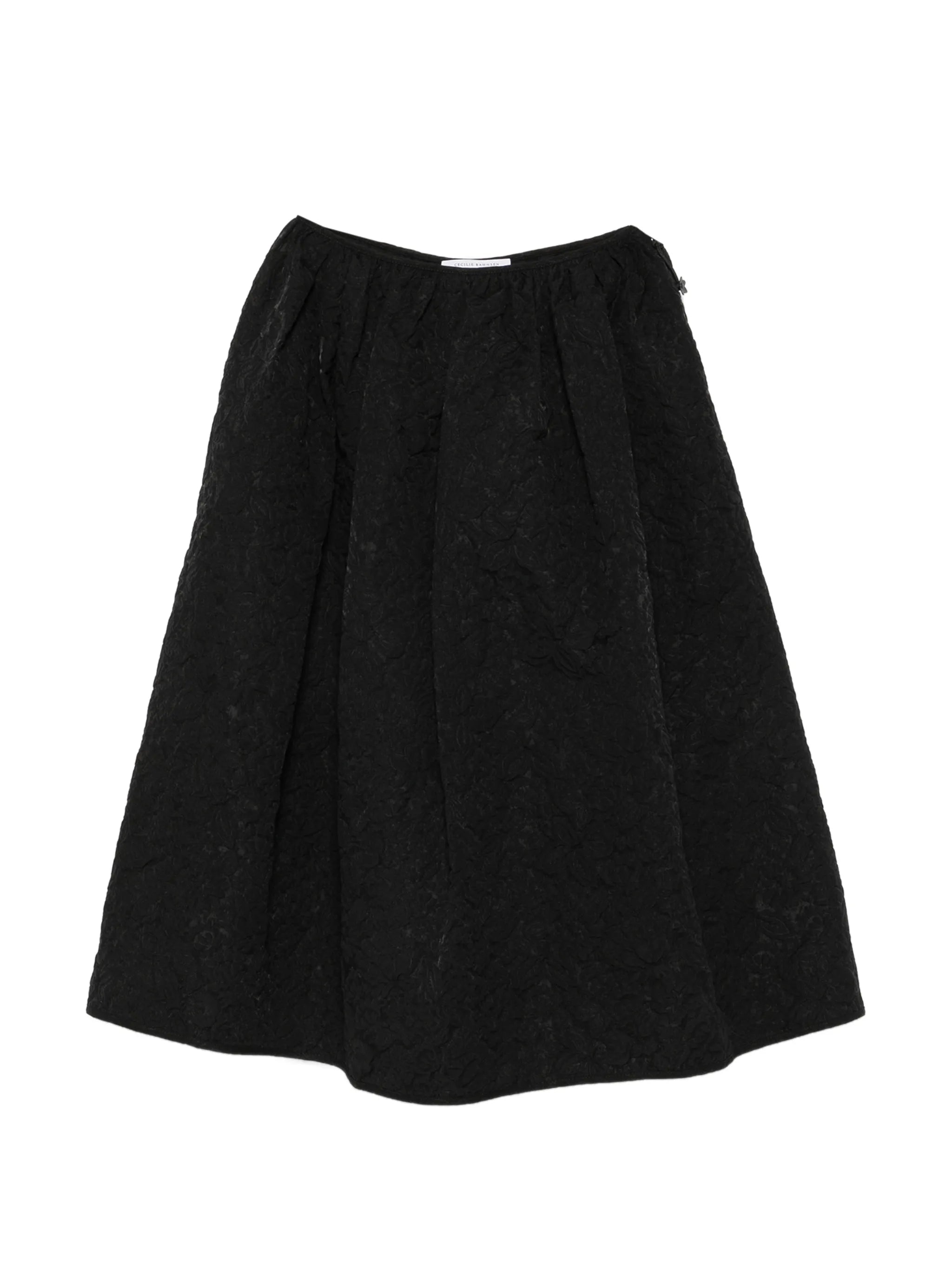 Bala textured midi skirt