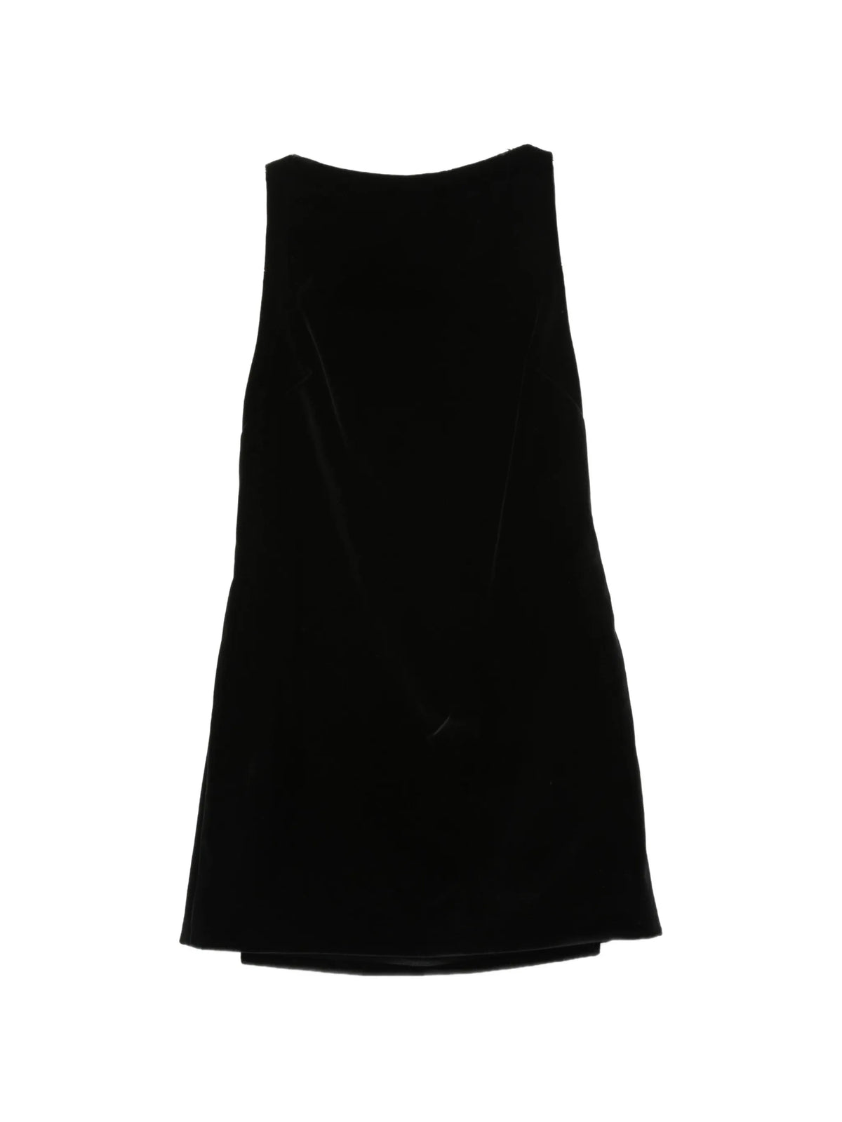 Sable mantle-back mini dress