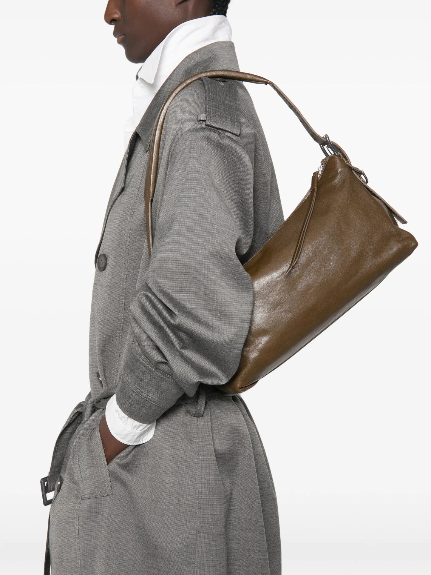 leather shoulder bag