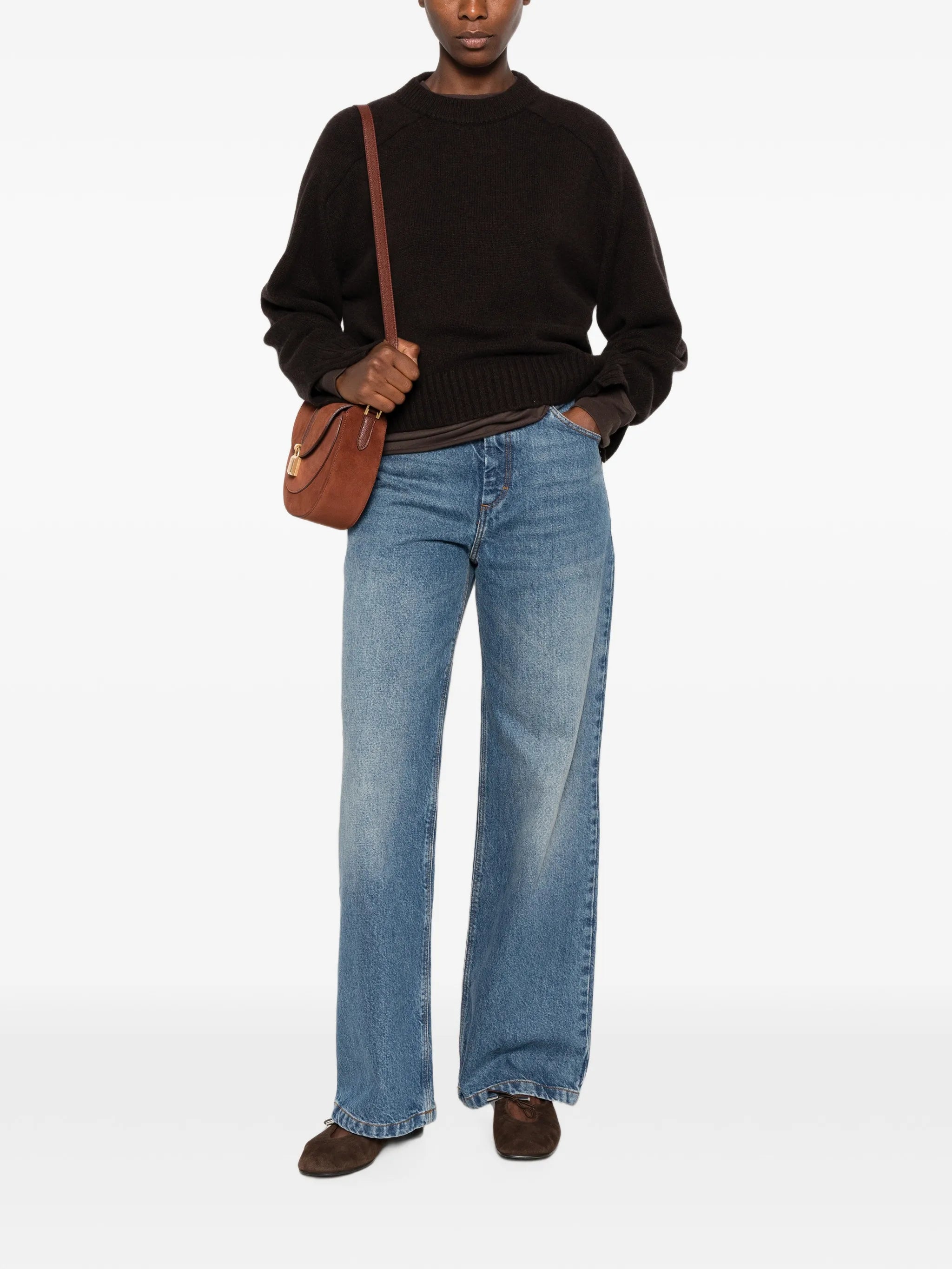wide-leg jeans