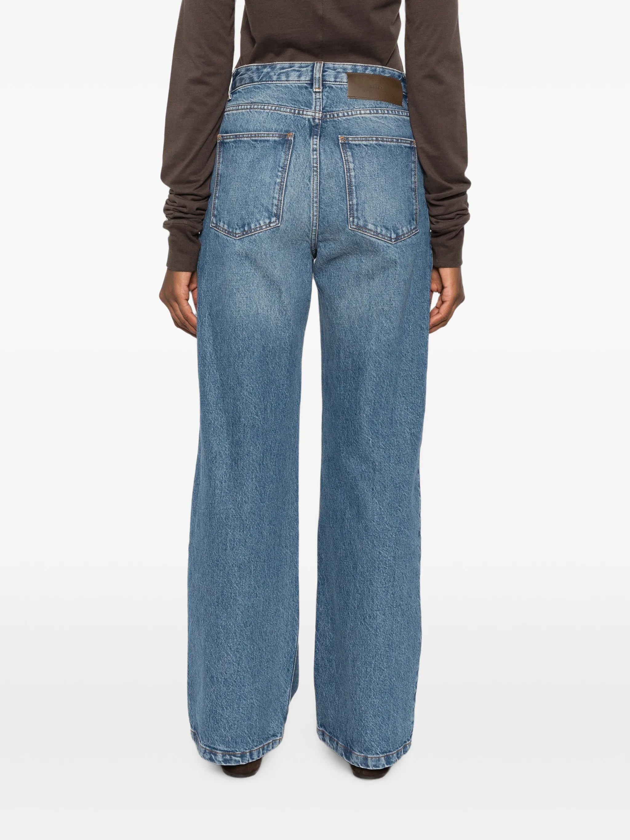 wide-leg jeans