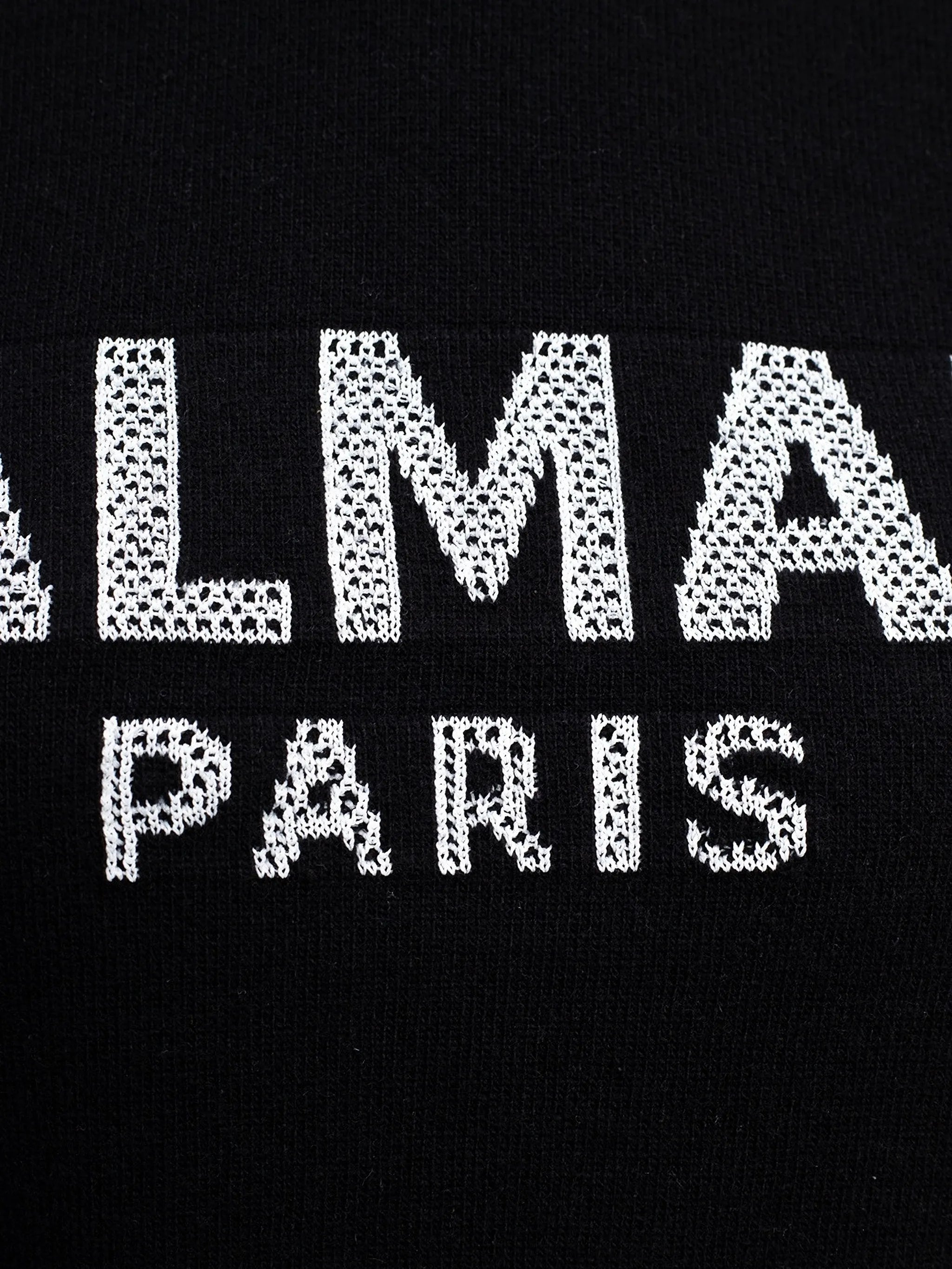 logo-intarsia striped-trim sweater