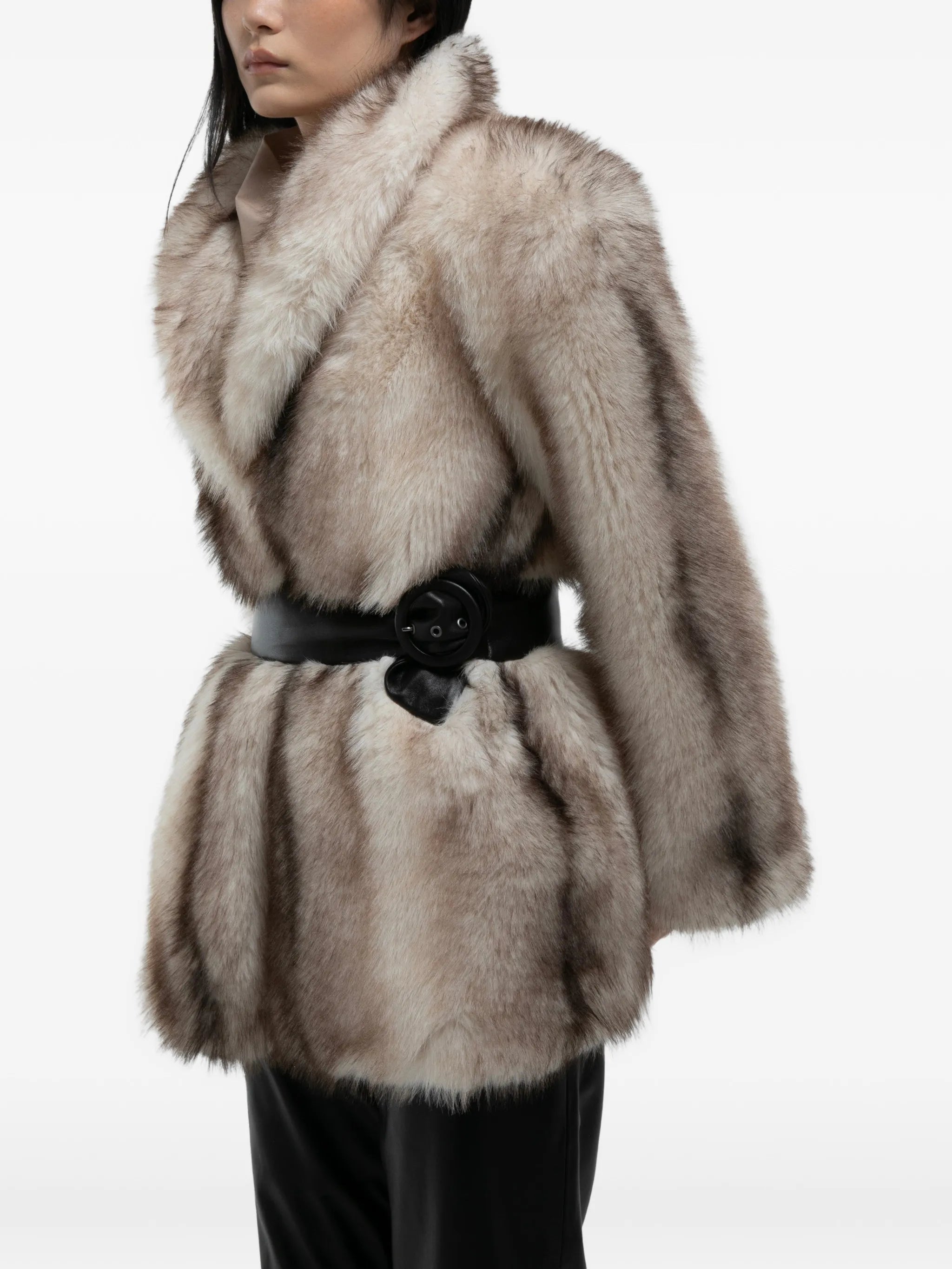 Emilia faux-fur jacket