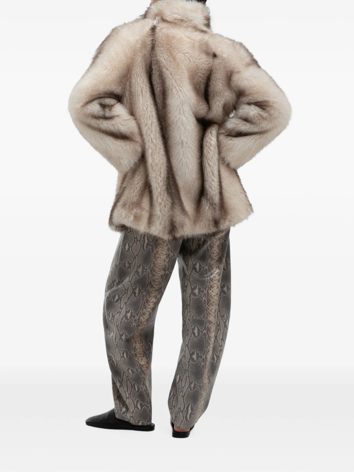 Emilia faux-fur jacket