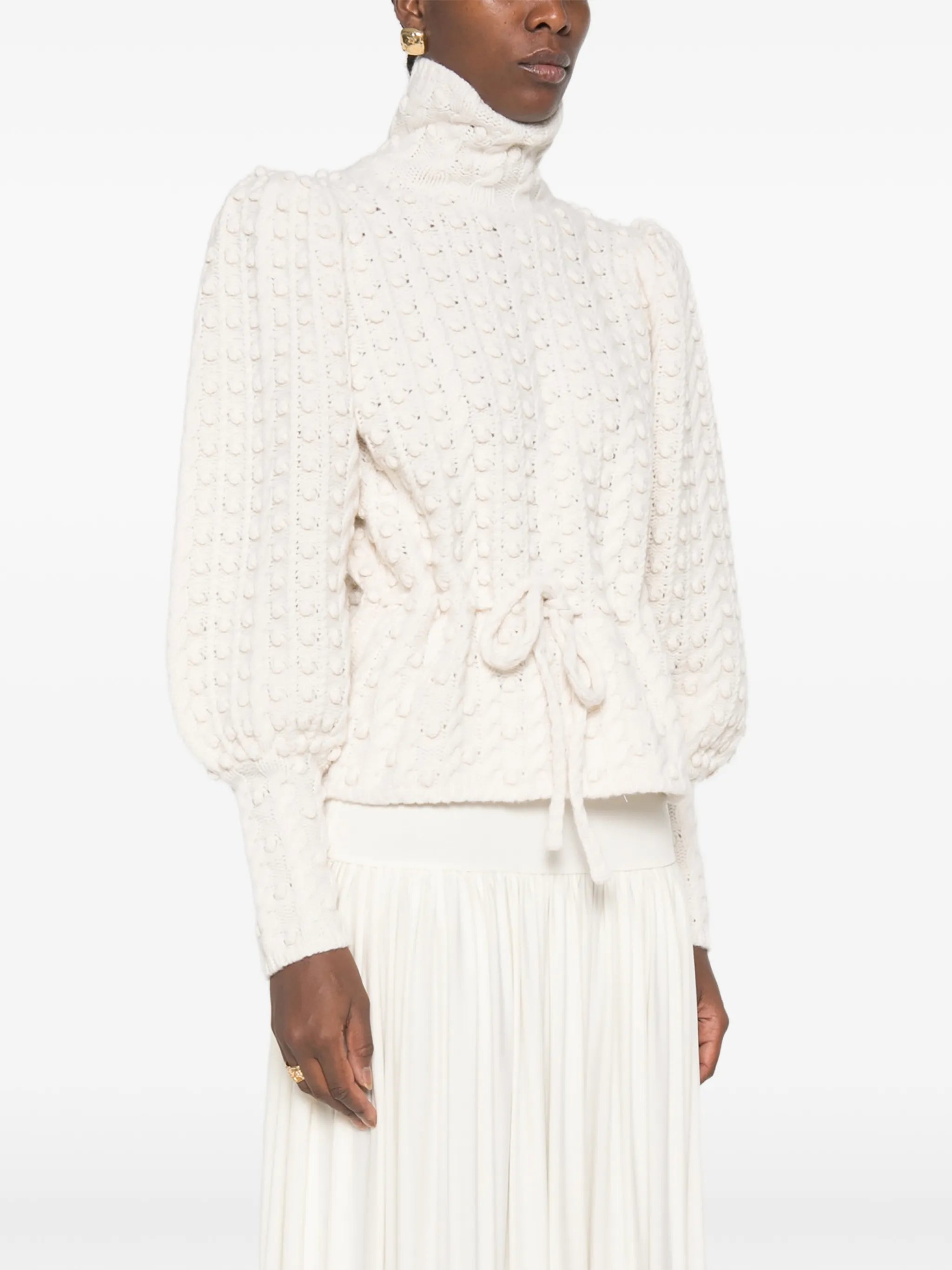 Valiant wool bauble sweater