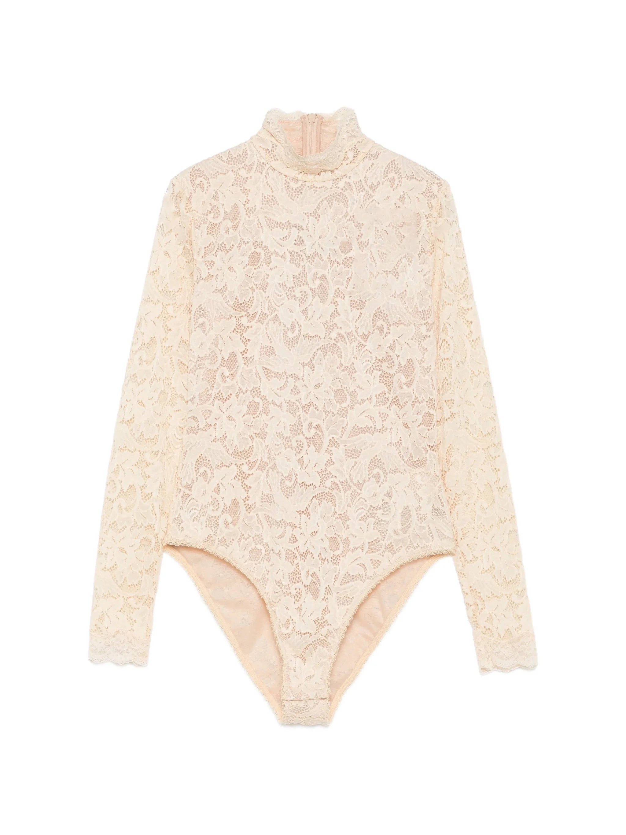 corded lace bodysuit