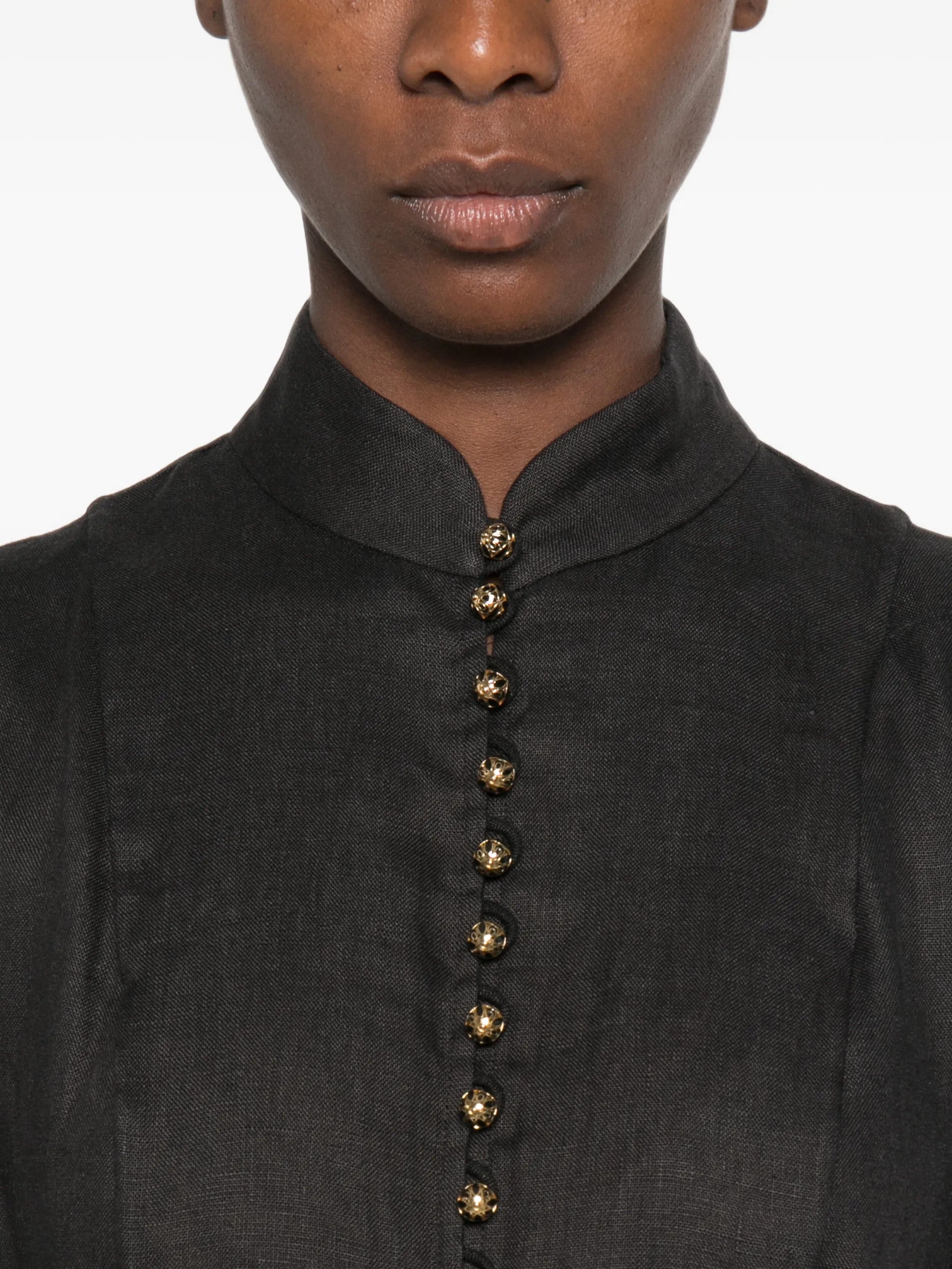 Valiant button-up maxi dress