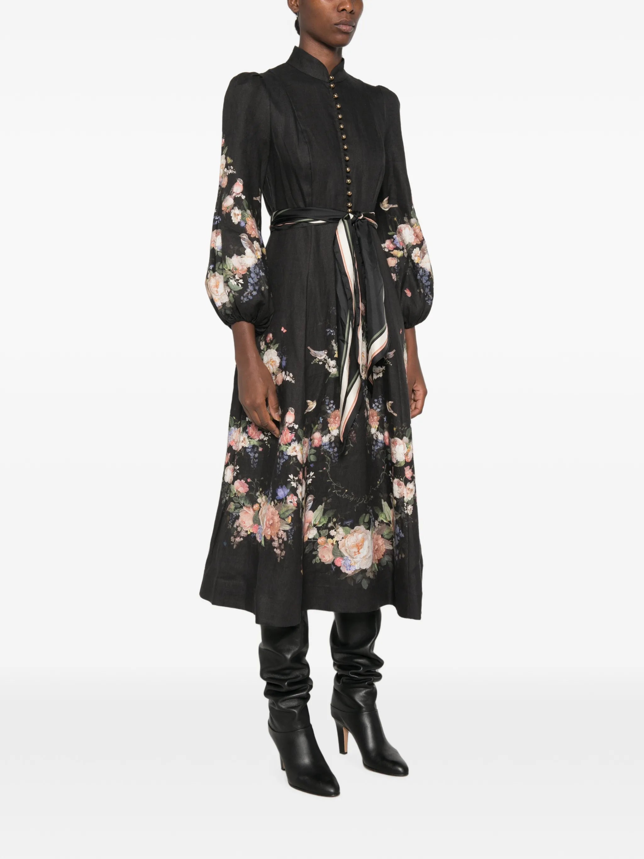 Valiant button-up maxi dress