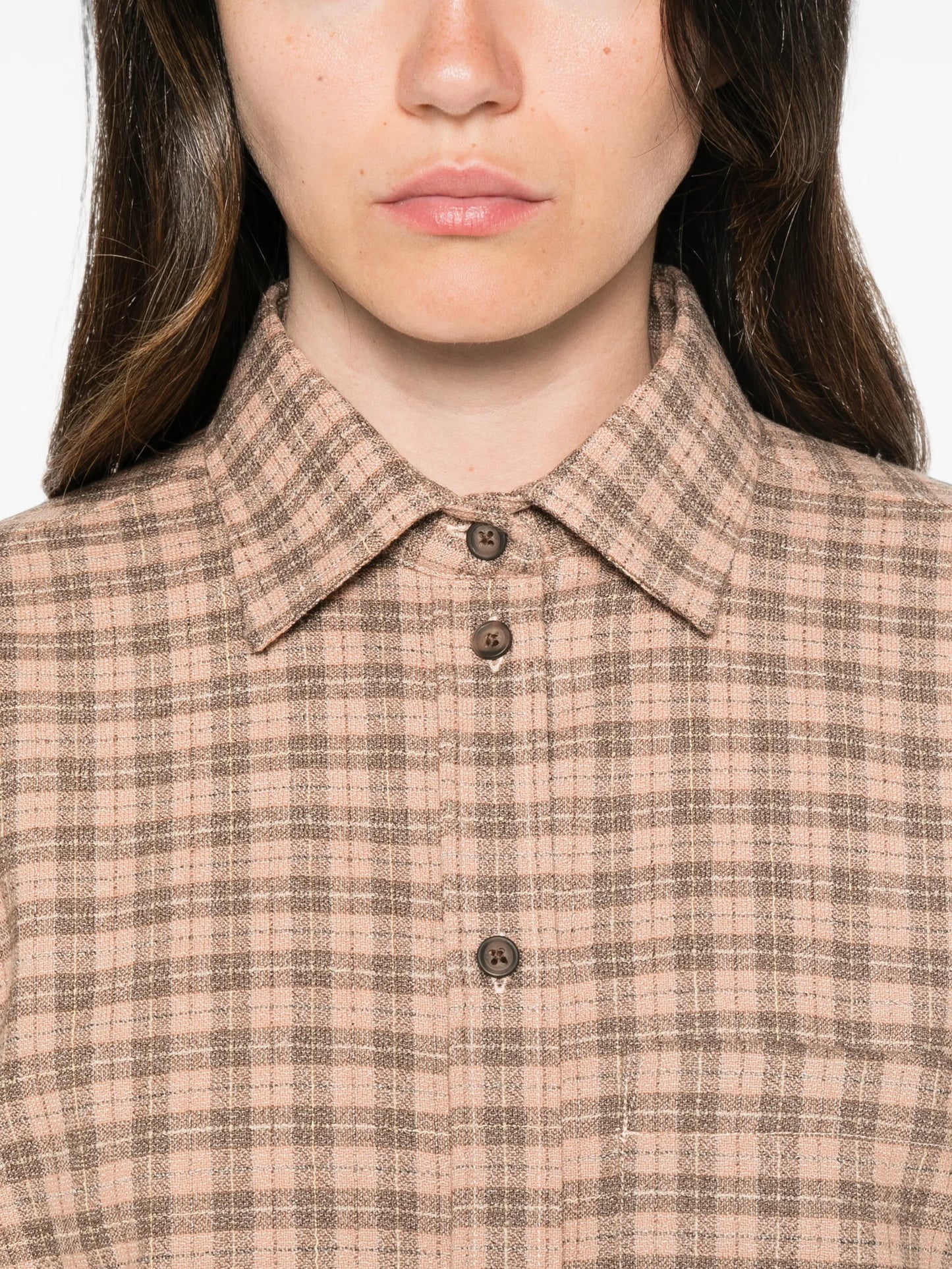 check-print Classic Fit shirt