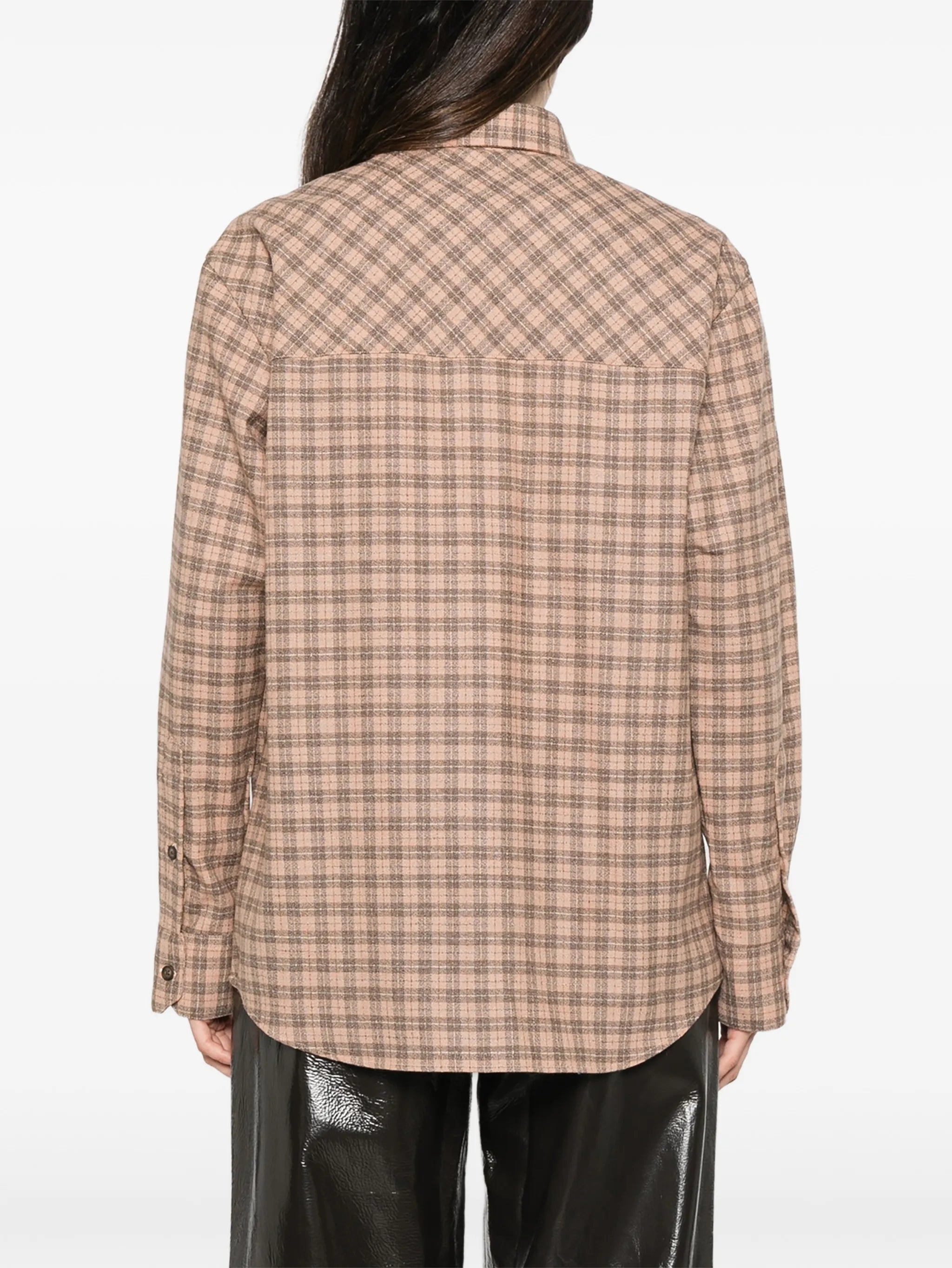 check-print Classic Fit shirt