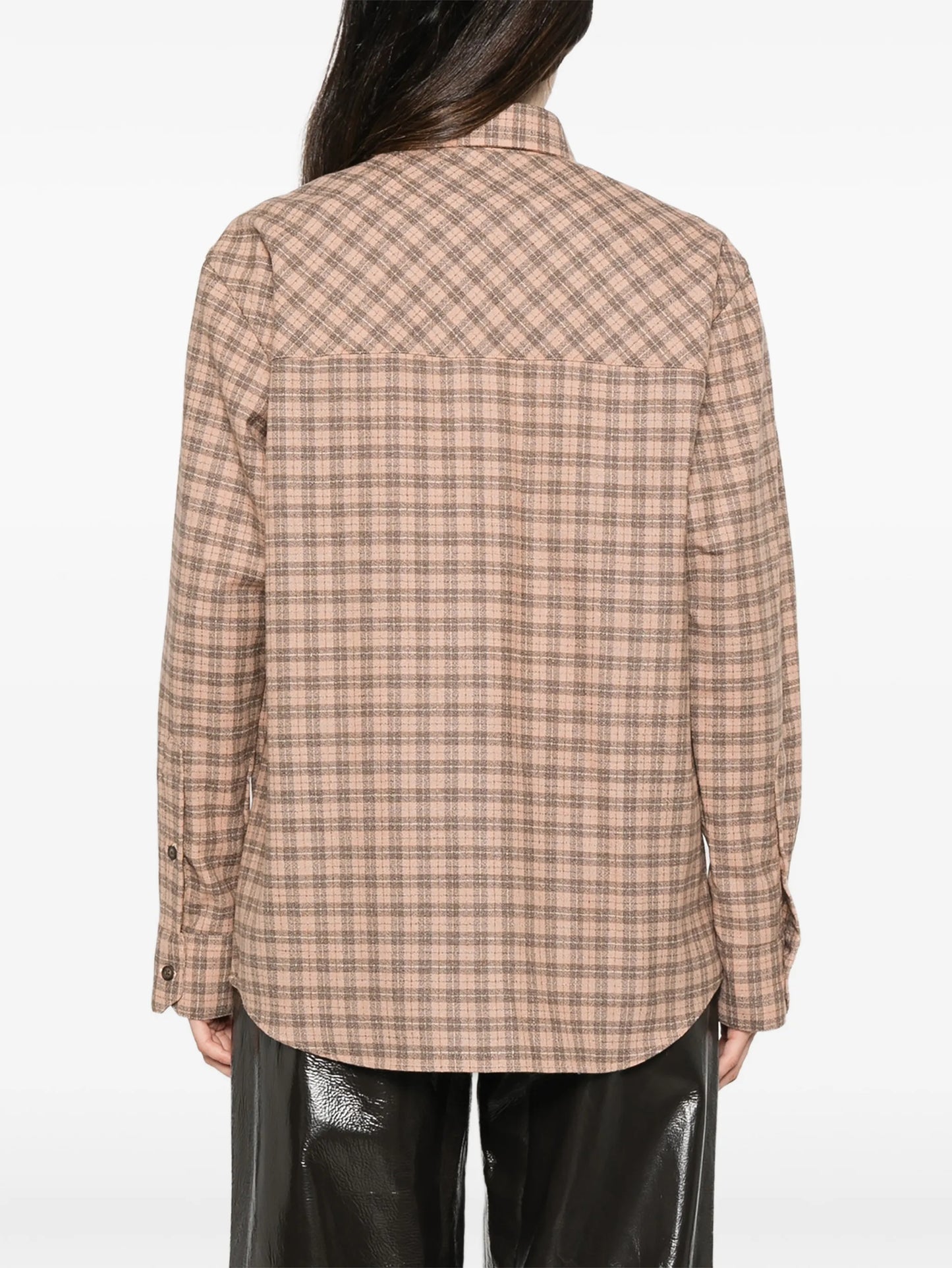 check-print Classic Fit shirt